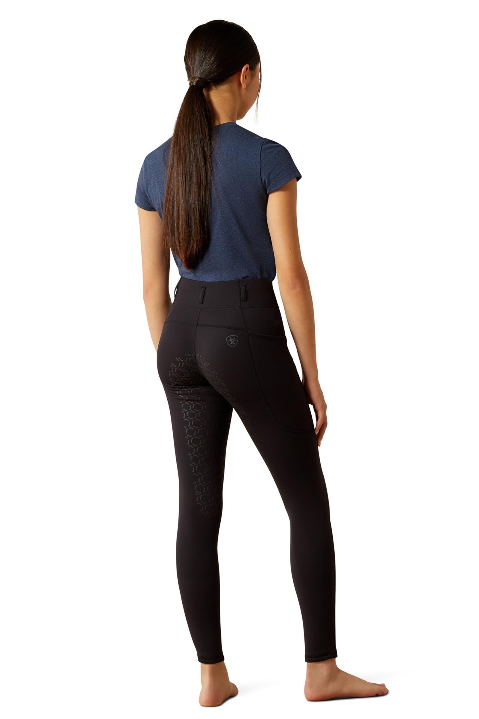 Ariat Venture 2.0 pantaloni termici da equitazione con full seat per bambini Abbigliamento per bambini