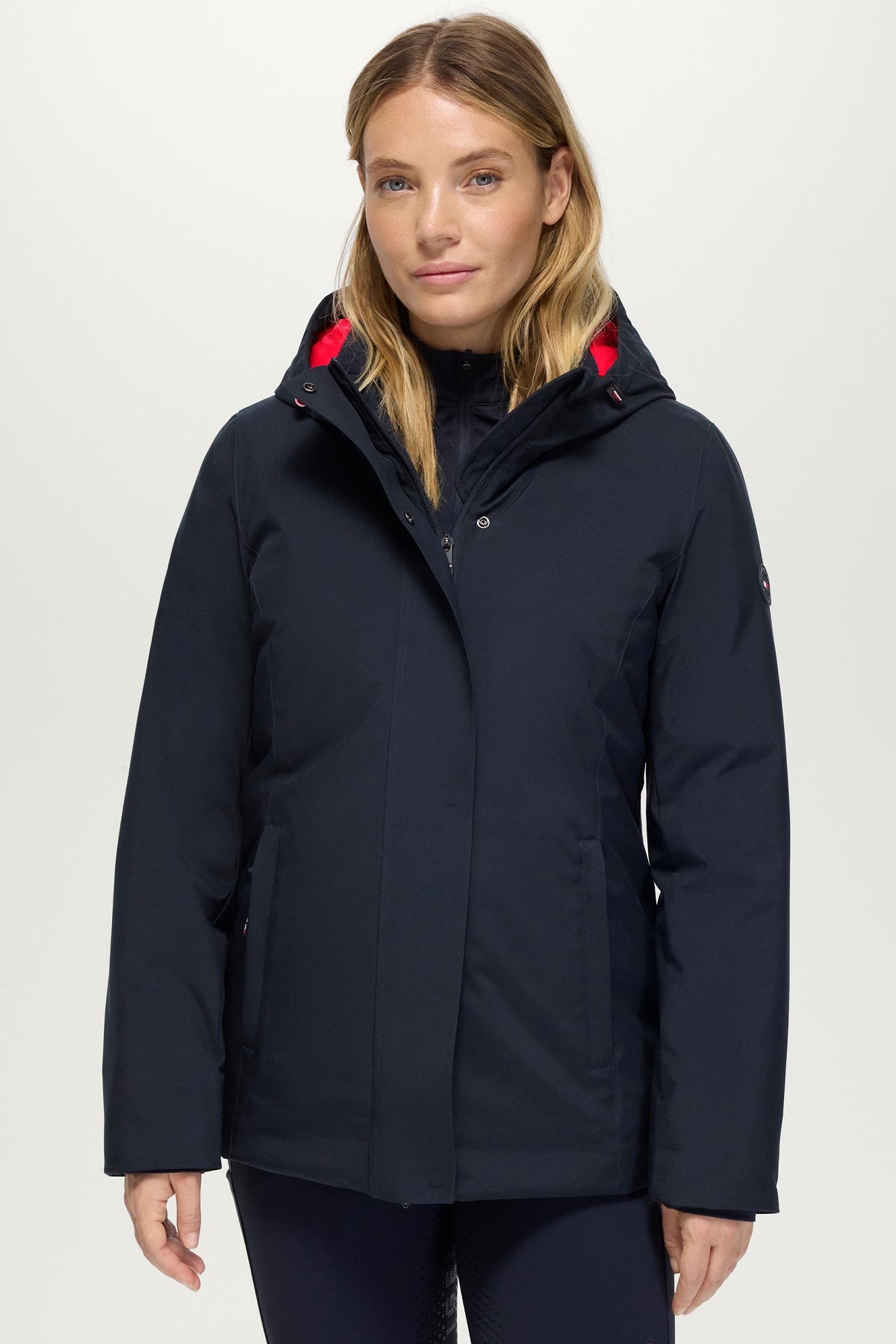 Tommy Hilfiger Equestrian Palisade Women Airbag Compatible Parka Women’s Riding Clothing