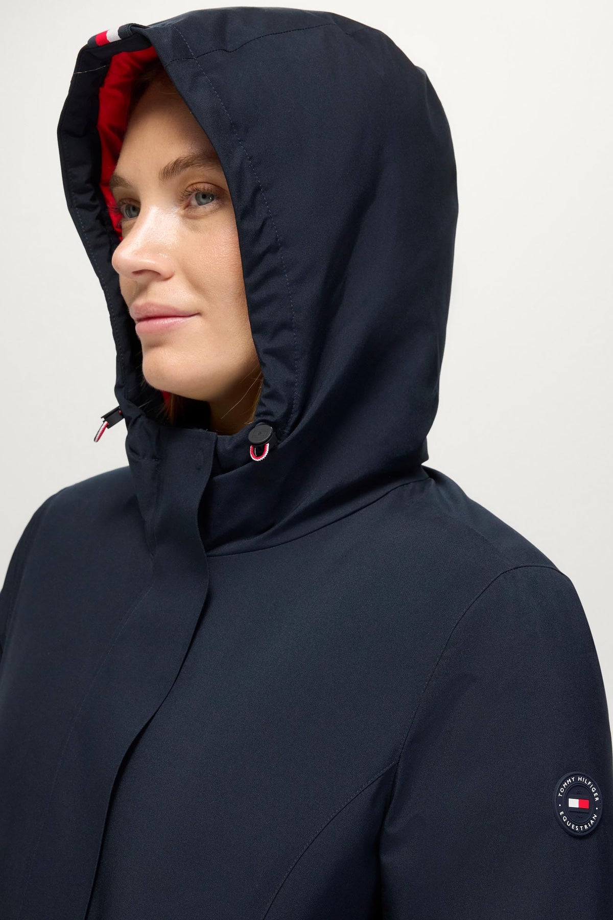Tommy Hilfiger Equestrian Palisade Women Airbag Compatible Parka Women’s Riding Clothing