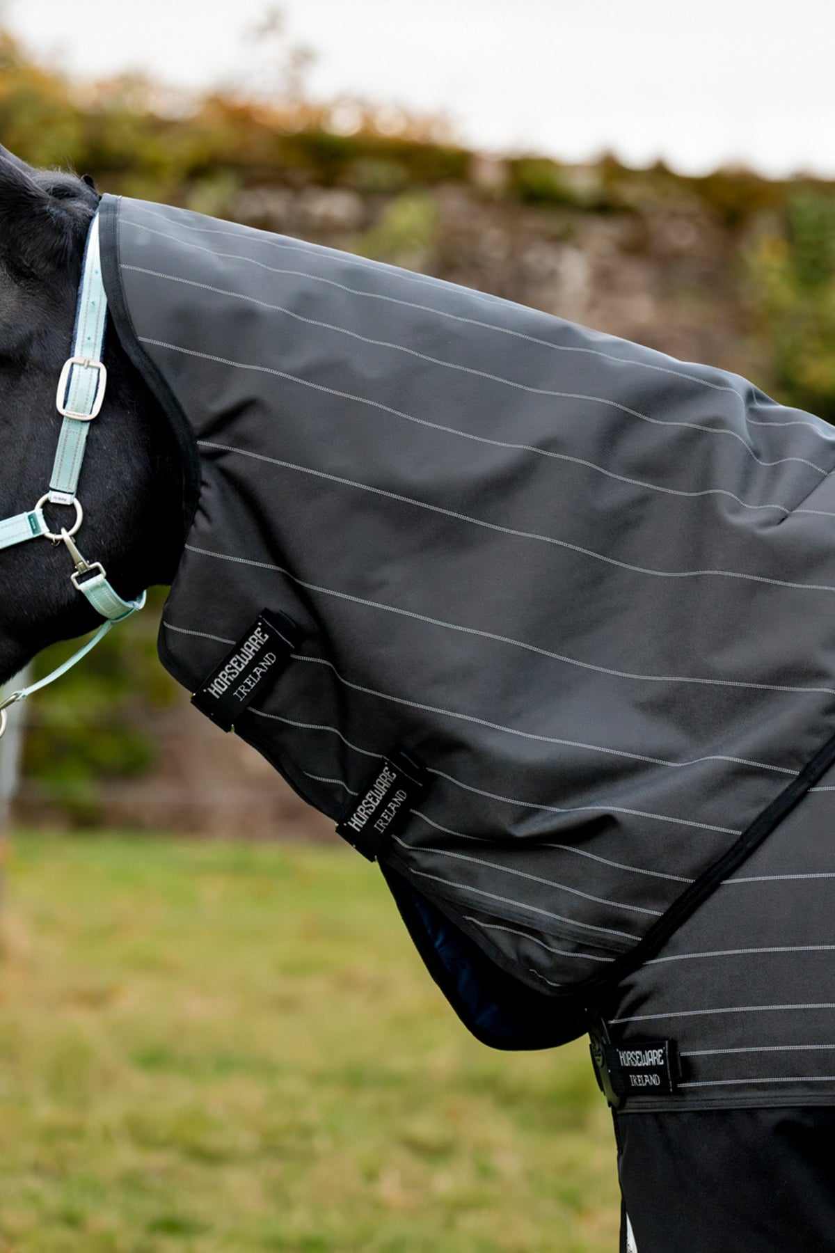 Horseware Amigo 1200D FieldSafe Reflectech Plus Turnout With Detachable Neck, 0 g Horse Rugs