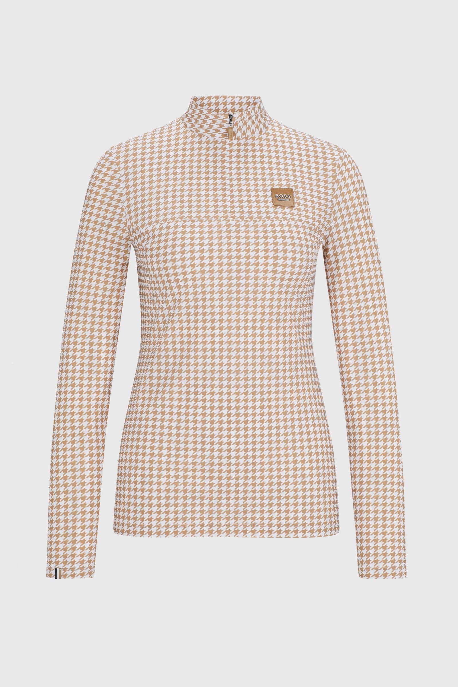 Boss Maglia da allenamento Rachel Houndstooth Abbigliamento da donna