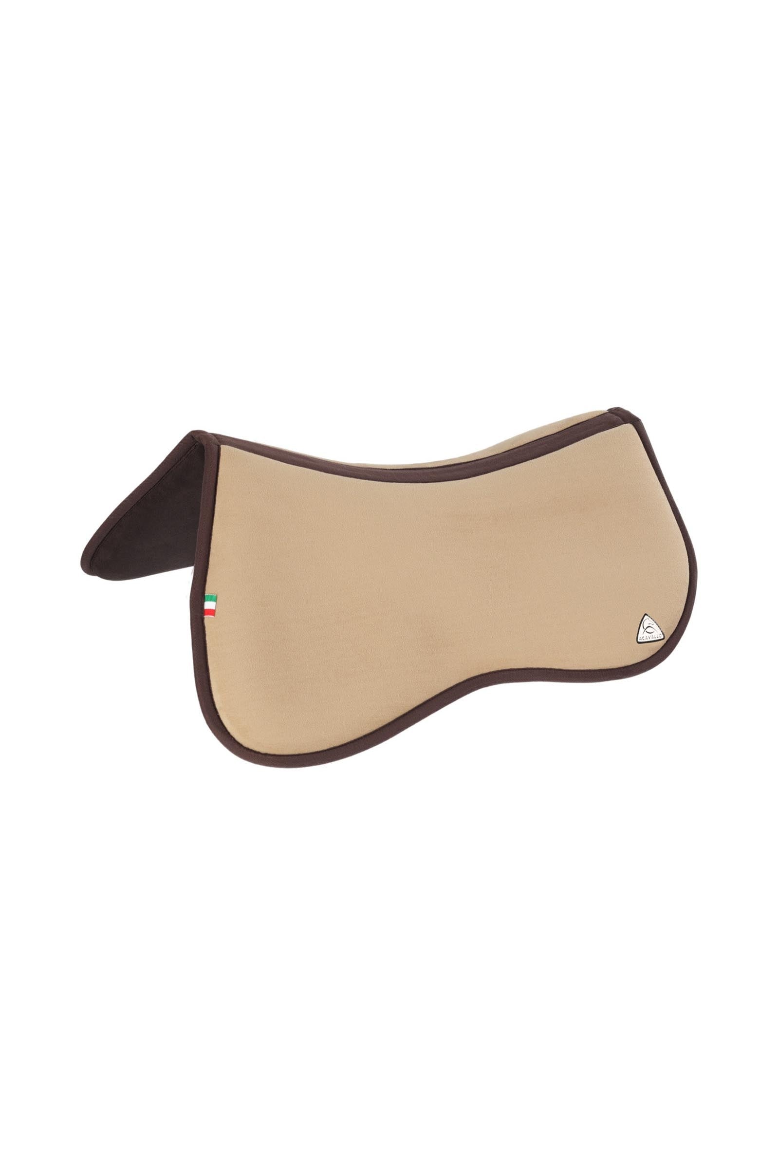 Acavallo mezzo sottosella Classic in memory foam scamosciato con rialzo posteriore Sottosella