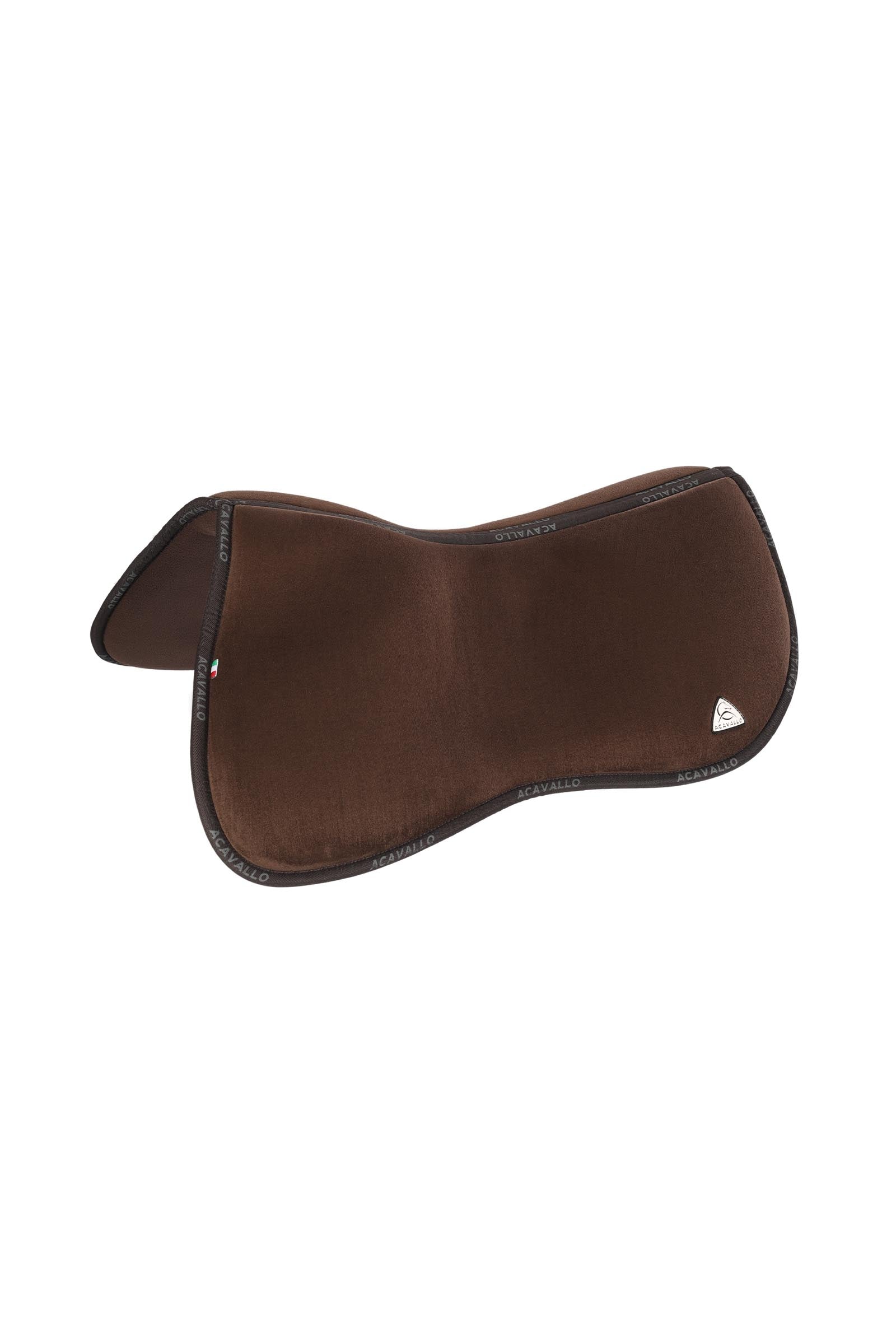 Acavallo mezzo sottosella Classic in memory foam scamosciato con rialzo posteriore Sottosella