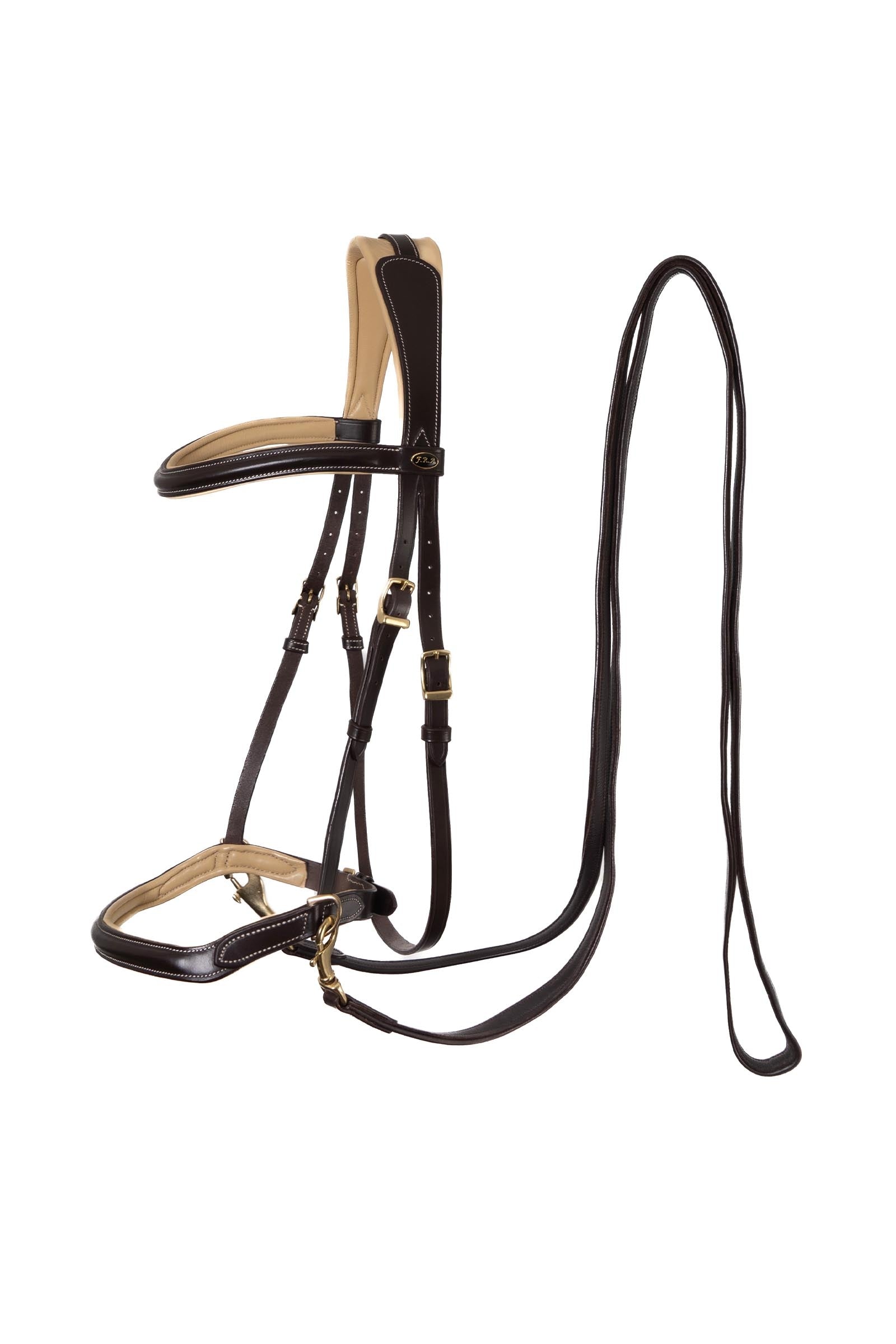 F.R.A. Freedom Riding Articles Sidepull Kiona with Reins Briglie & redini