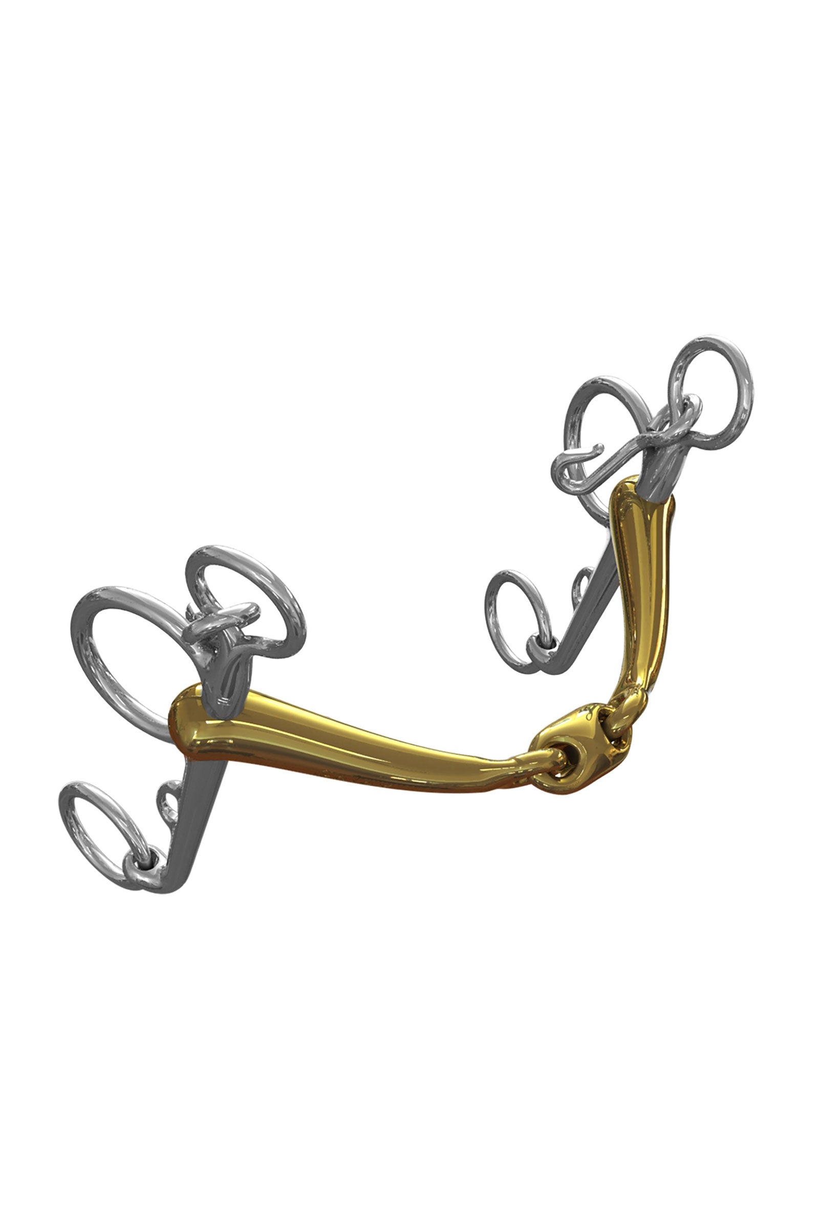 Neue Schule Bits Punte NS Tranz Losanga 16 mm Pelham gambo 7 cm Boccaglio