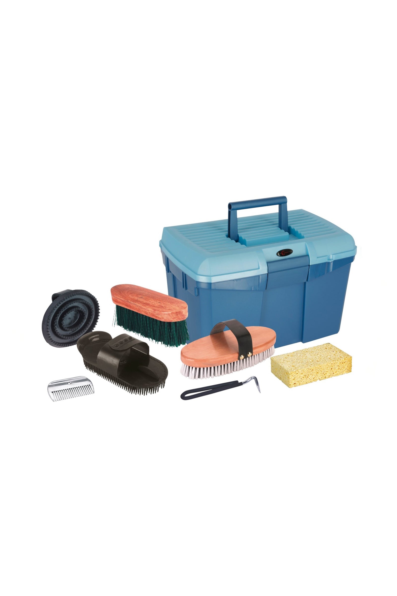 Kerbl bauletto e kit strigliatura (7 pcs.) Accessori per la toelettatura