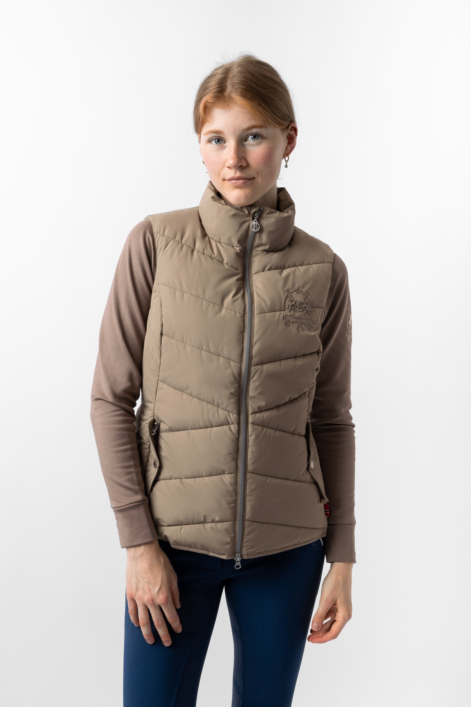 B Vertigo Cordelia Gilet da Equitazione Imbottito Abbigliamento da donna