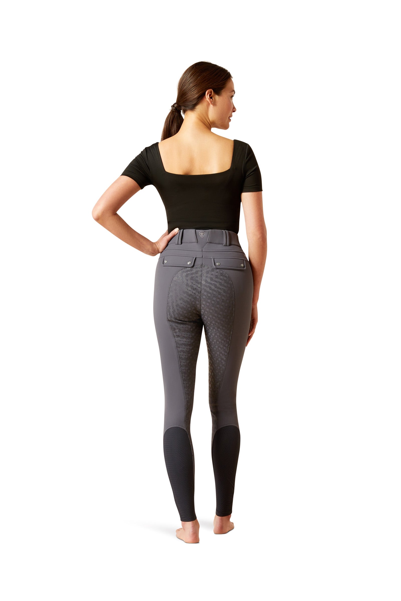 Ariat Tri Factor Frost pantaloni da equitazione imbottiti full seat da donna Womens Breeches