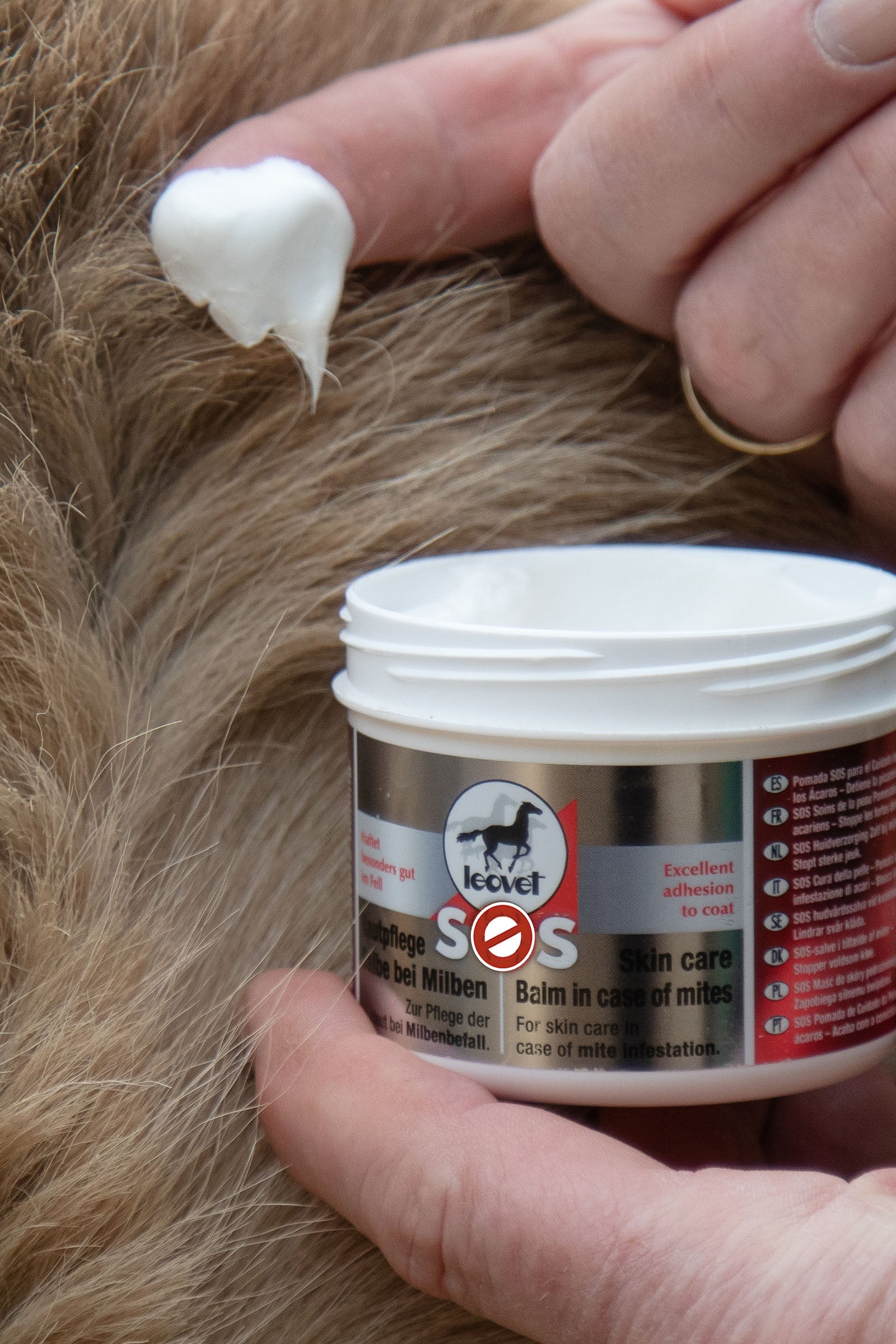 Leovet SOS Skin Care Balm in Case of Mites, 150ml Horse Health Care