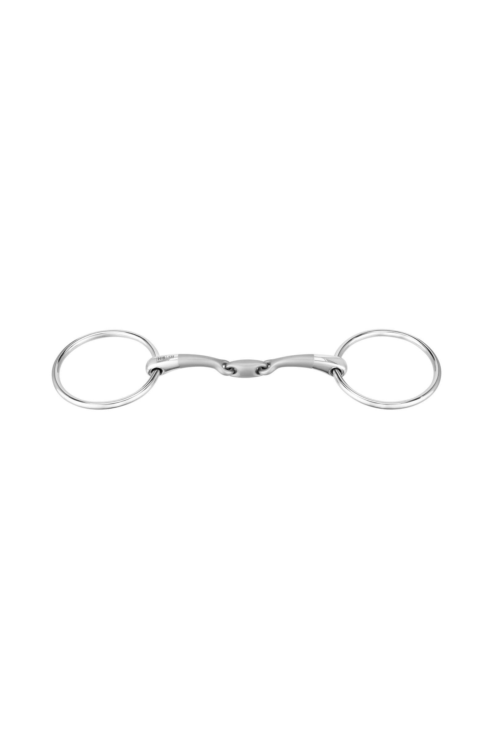 Sprenger Satinox filetto ad anelli liberi, doppio snodo, 12 mm, anello 70 mm, acciaio inox Boccaglio