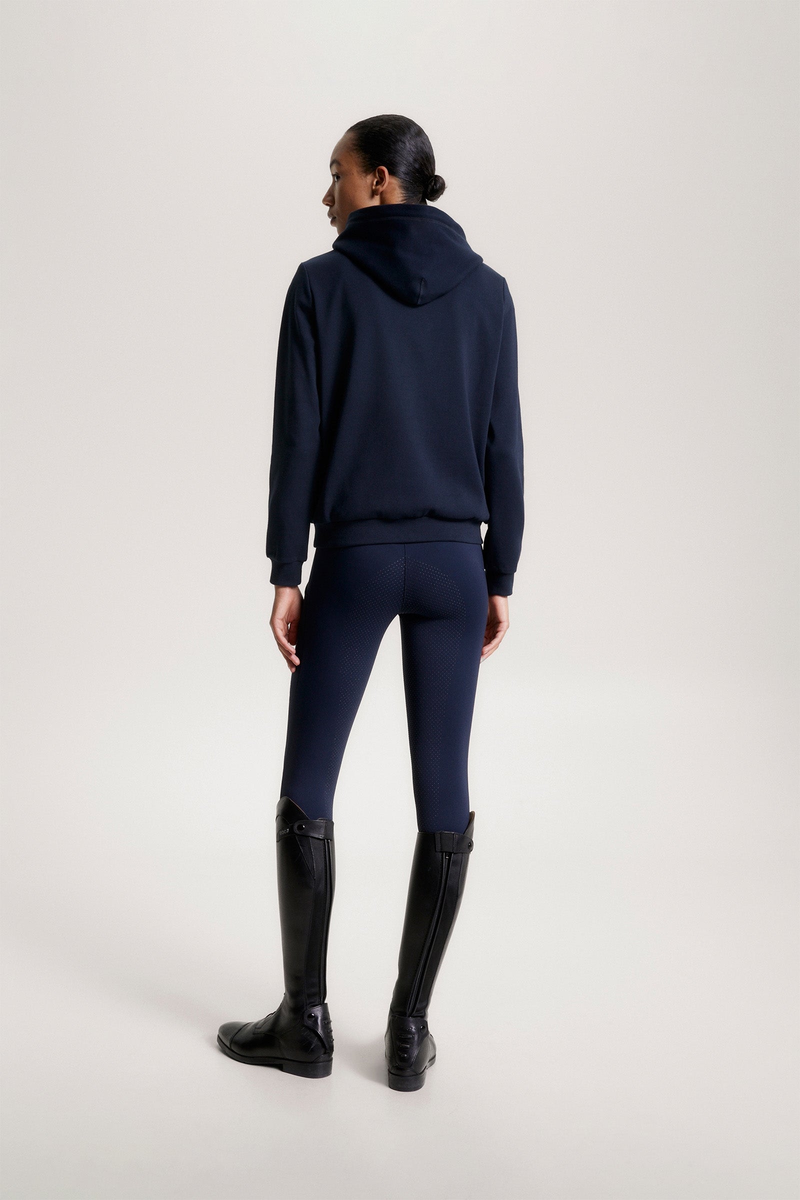 Tommy Hilfiger Equestrian Metallic Logo Women's Graphic Hoodie Women’s Riding Clothing