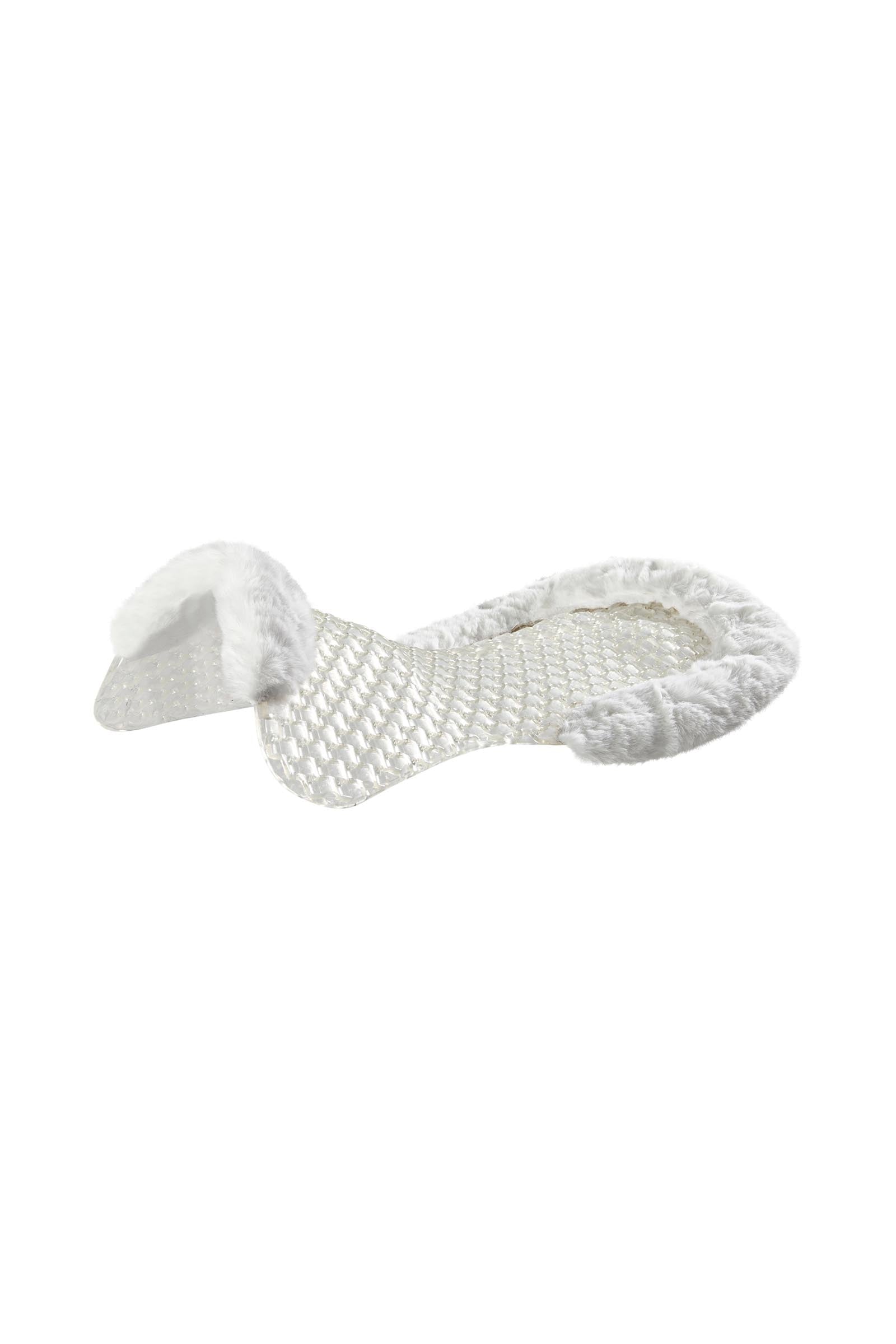 Acavallo Gel antiscivolo Respira con schaffell sagomato piatto Sottosella