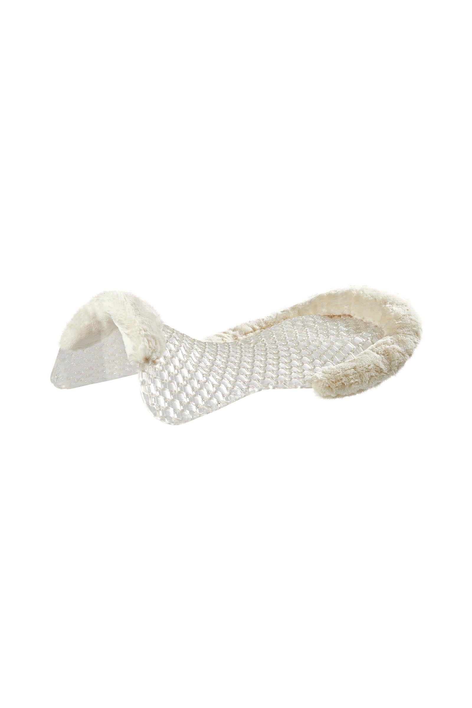 Acavallo Gel antiscivolo Respira con schaffell sagomato piatto Sottosella
