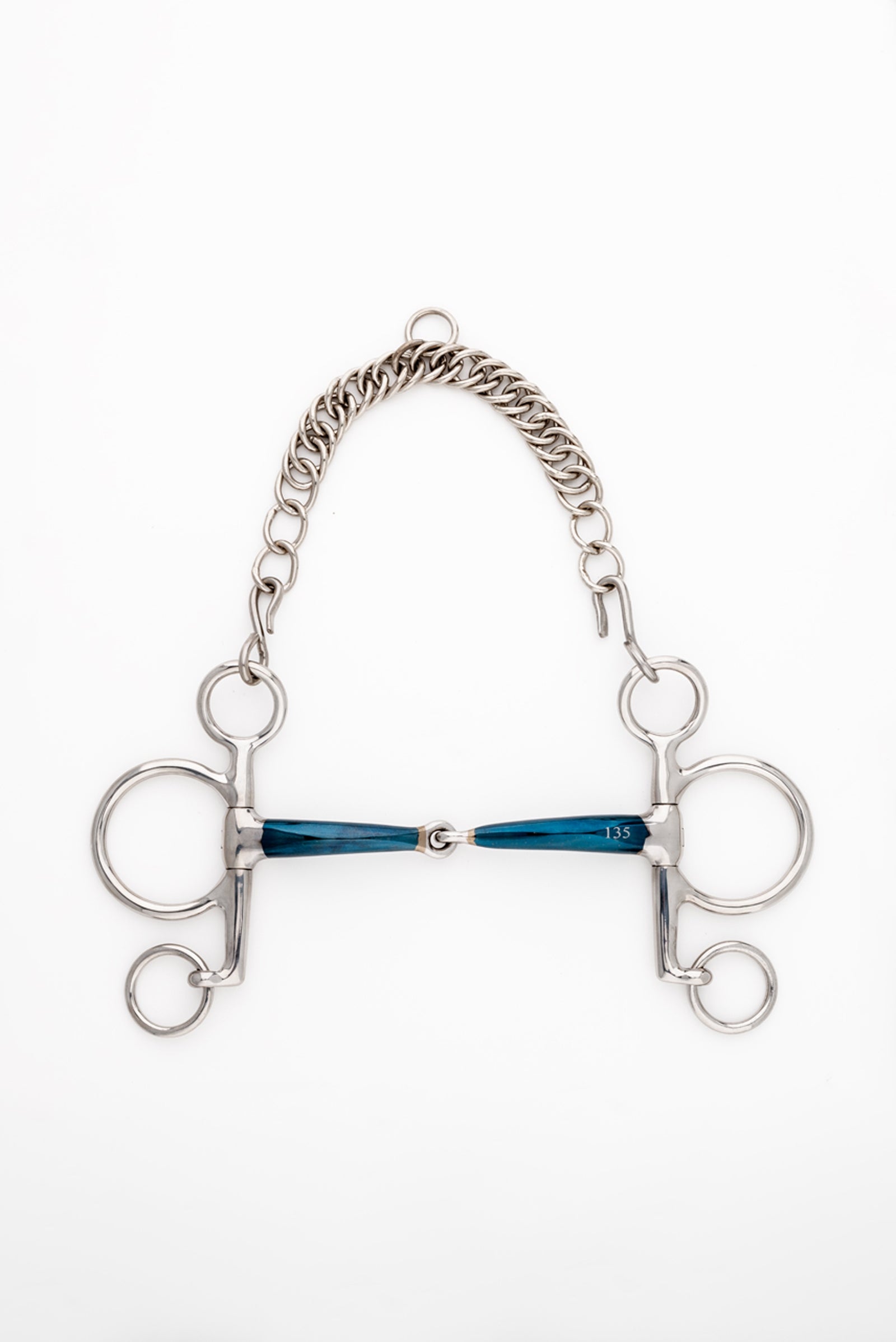 Kavalkade pelham ergonomico, snodo singolo, corto, 14 mm Boccaglio