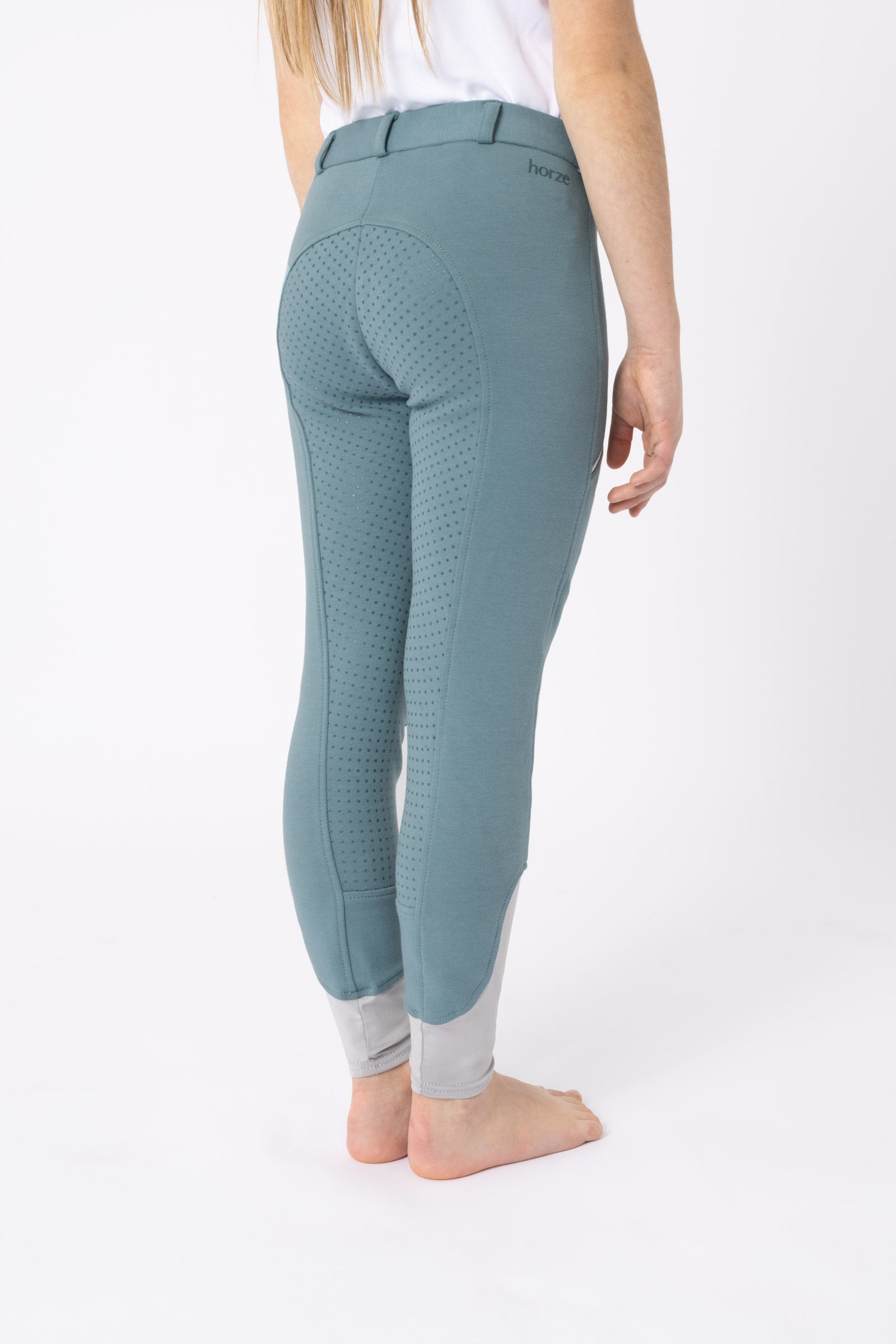 Horze Felicia leggins da equitazione con full seat per bambini Abbigliamento per bambini