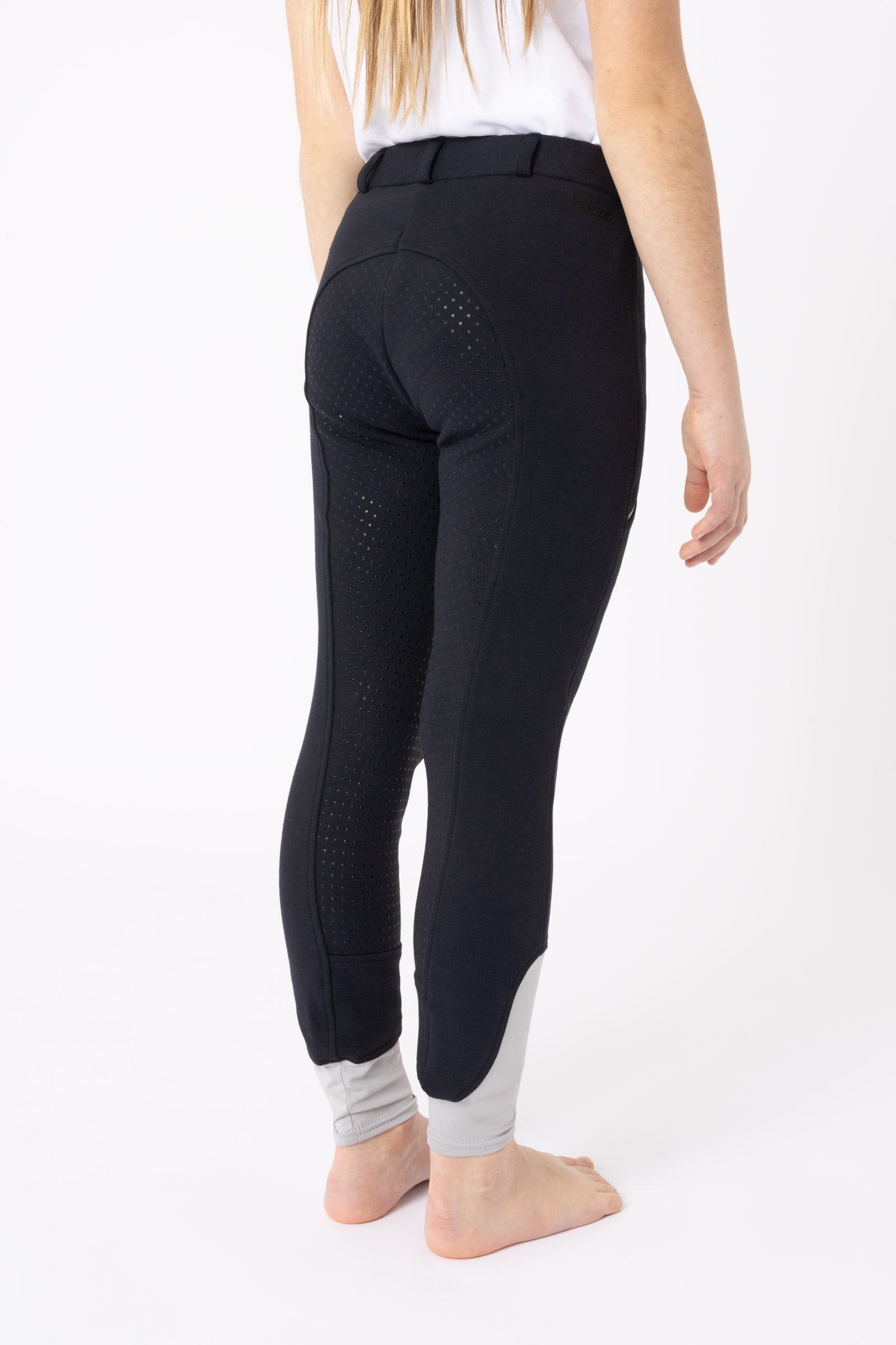 Horze Felicia leggins da equitazione con full seat per bambini Abbigliamento per bambini