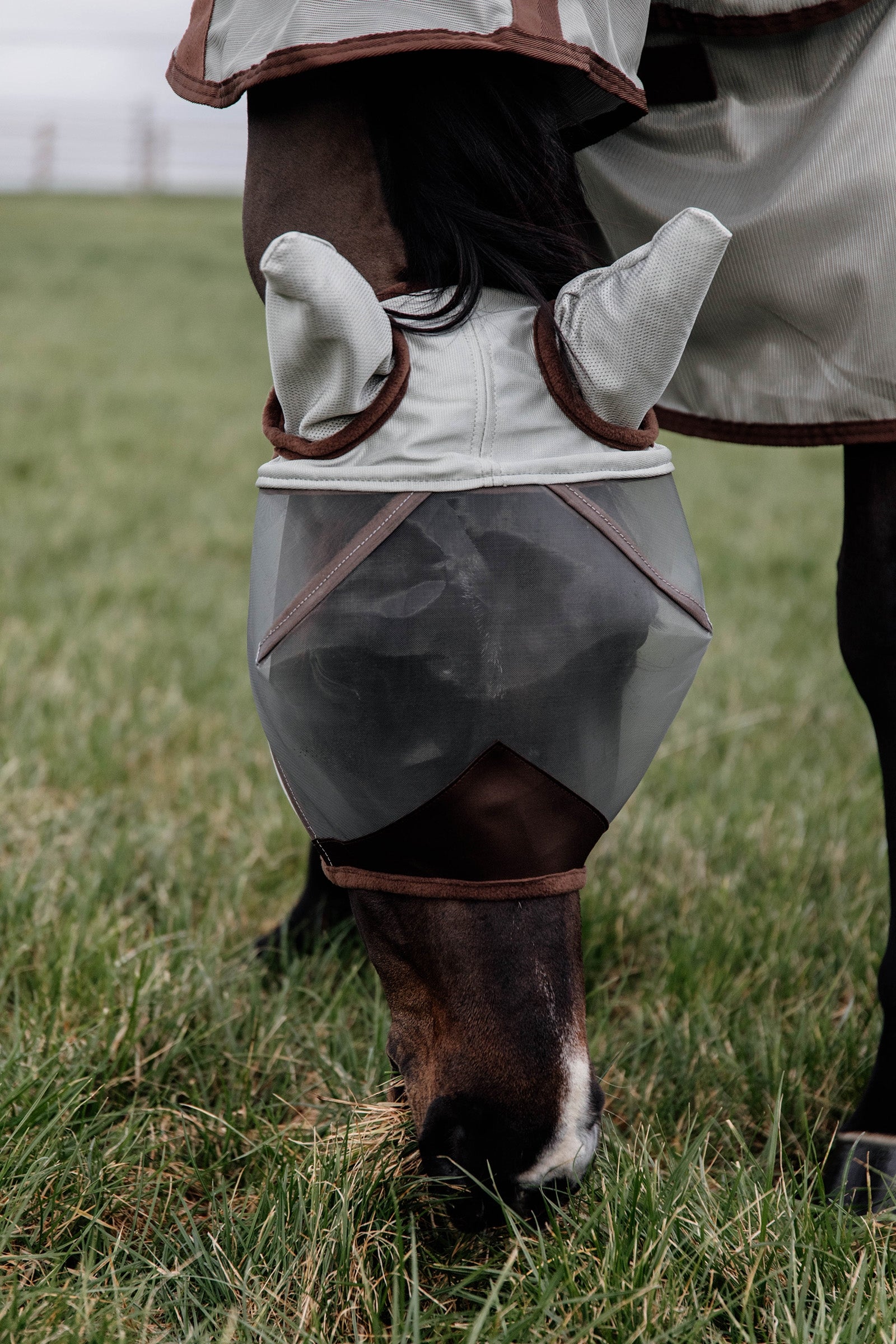 Kentucky Horsewear Classic  Fly Mask with Ears Antifly Protection for Horses