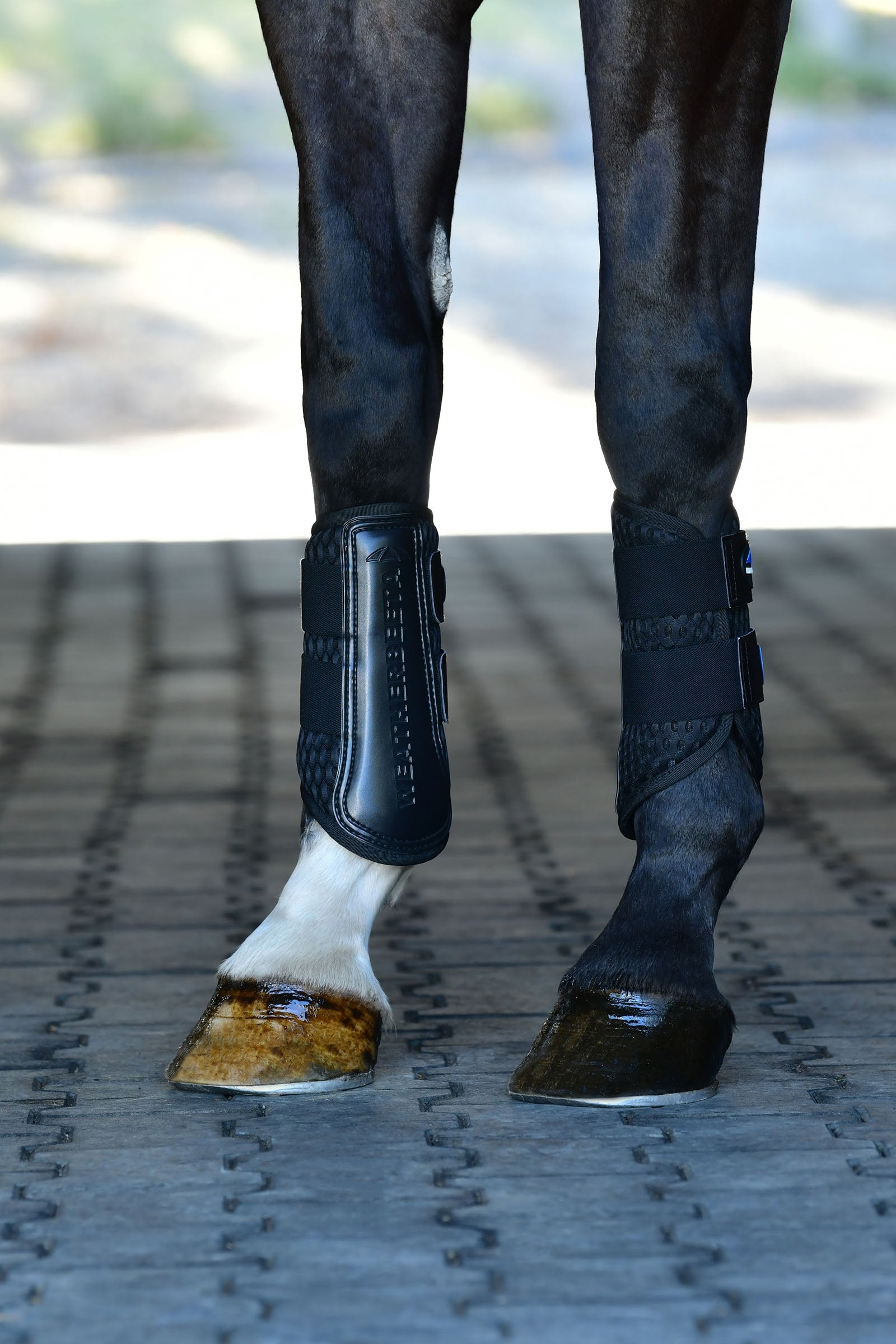 Weatherbeeta Tough-Tec Mesh Brushing Boots Leg Protection & Hoof Protection for Horses