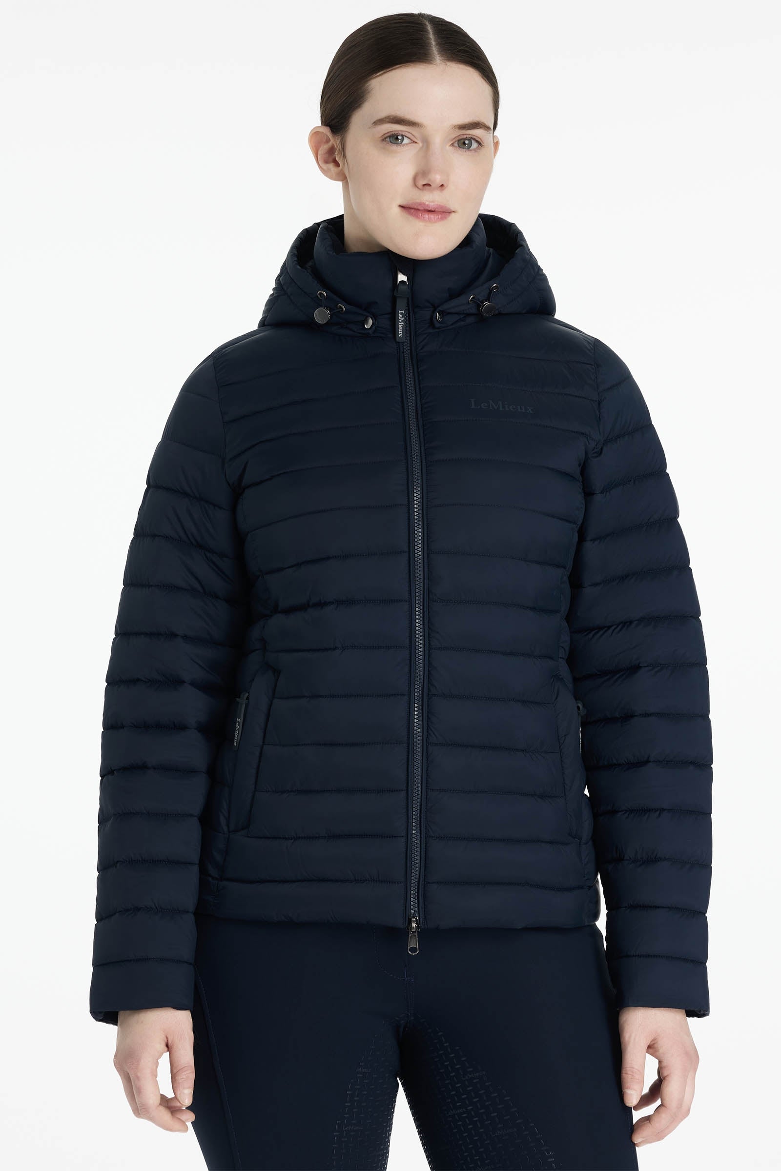 LeMieux Rose giacca imbottita con cappuccio da donna Abbigliamento da donna