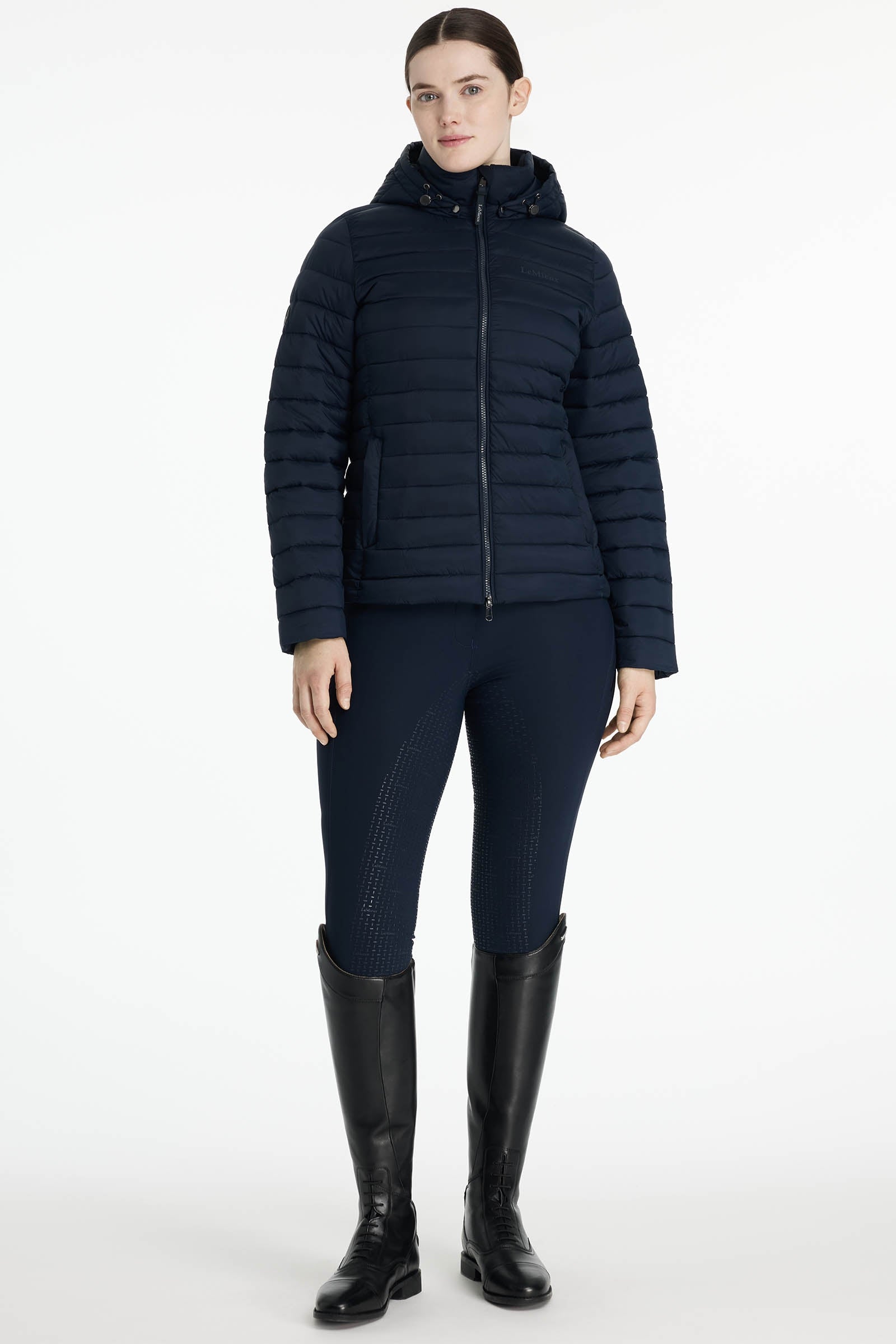 LeMieux Rose Women´s Hooded Puffer Jacket Women’s Riding Clothing