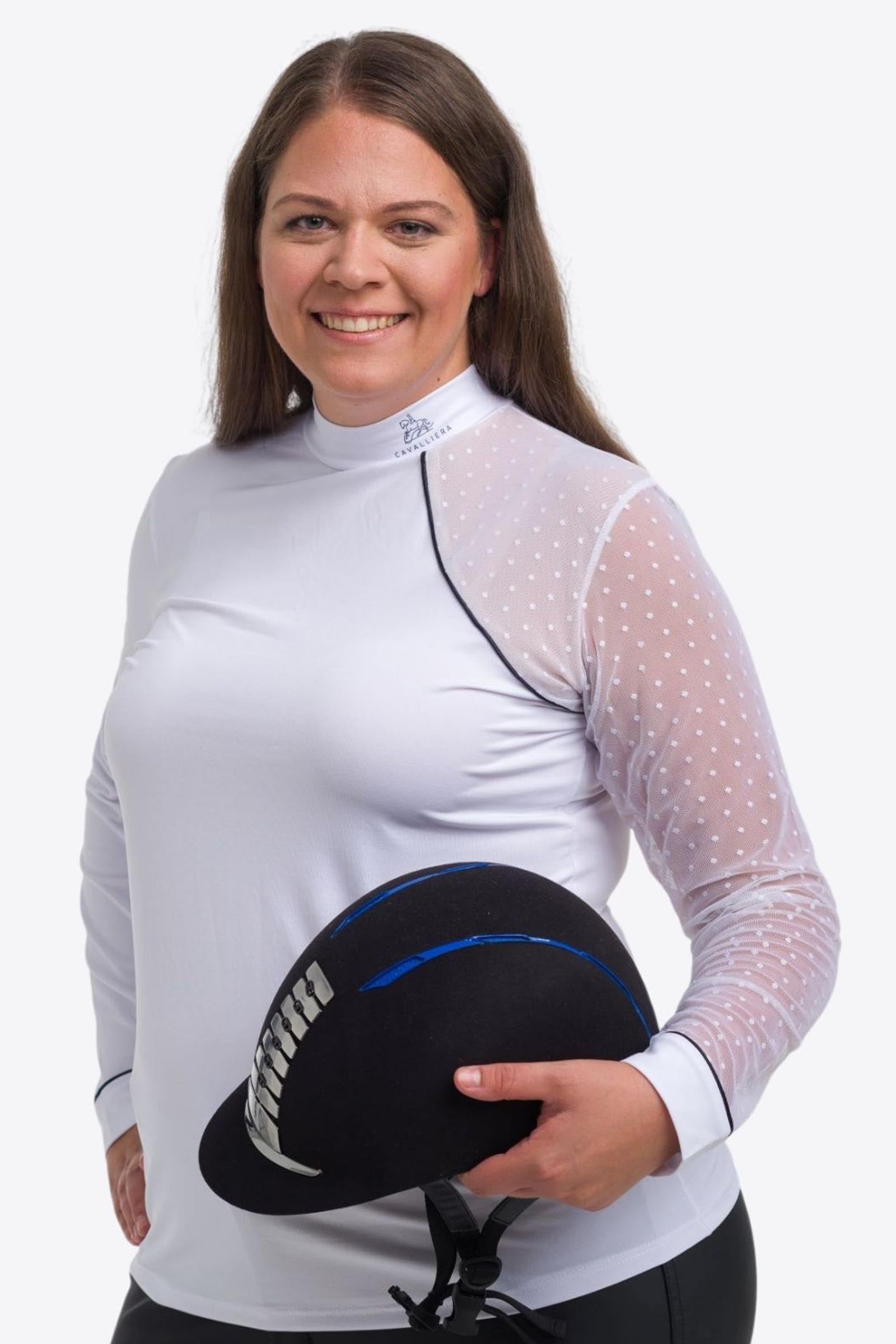 Cavalliera Modern Dame Women´s Riding Show Shirt, Long Sleeve Women’s Riding Clothing