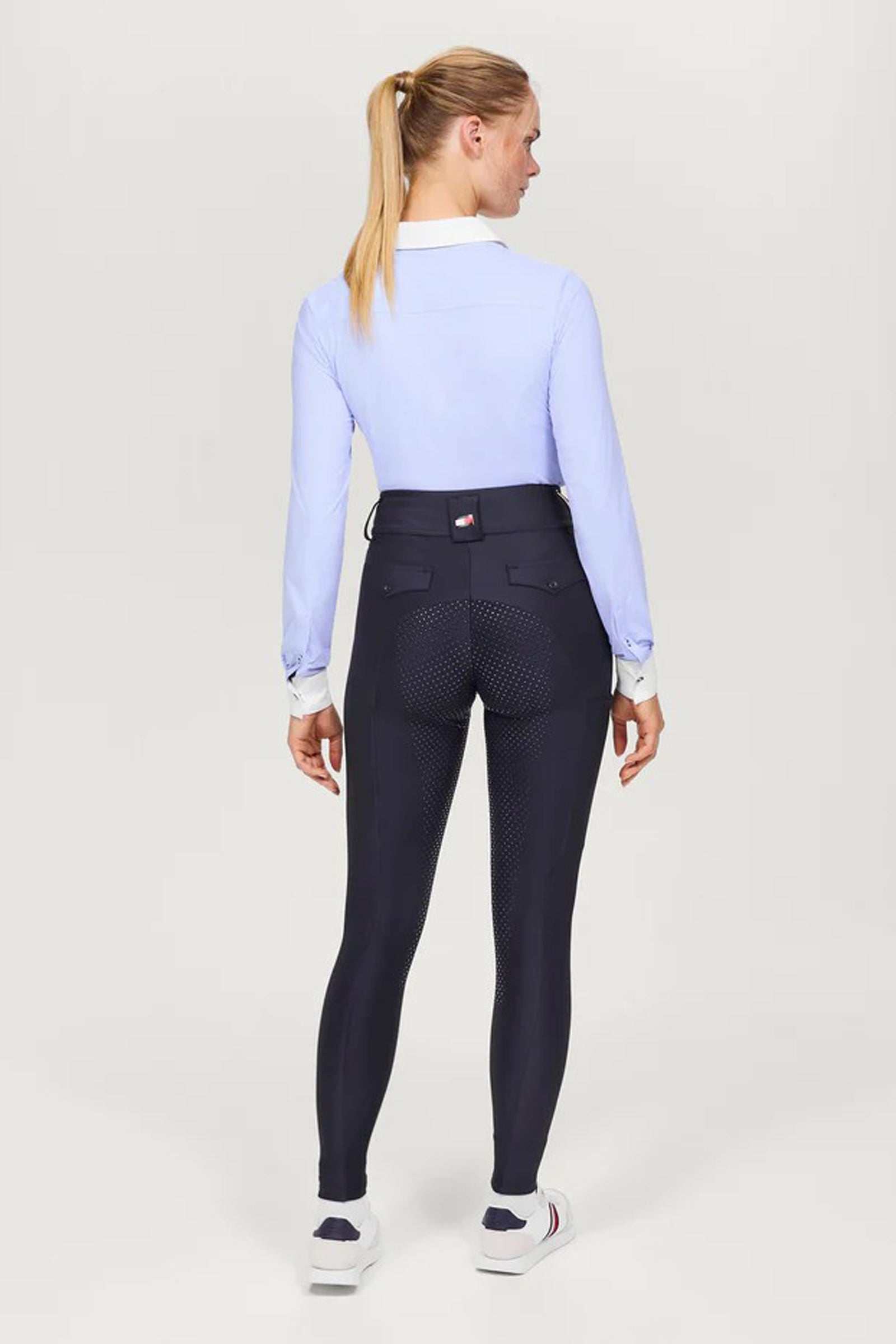 Tommy Hilfiger Equestrian Highland pantaloni da equitazione ibridi da donna con full seat in silicone Womens Breeches