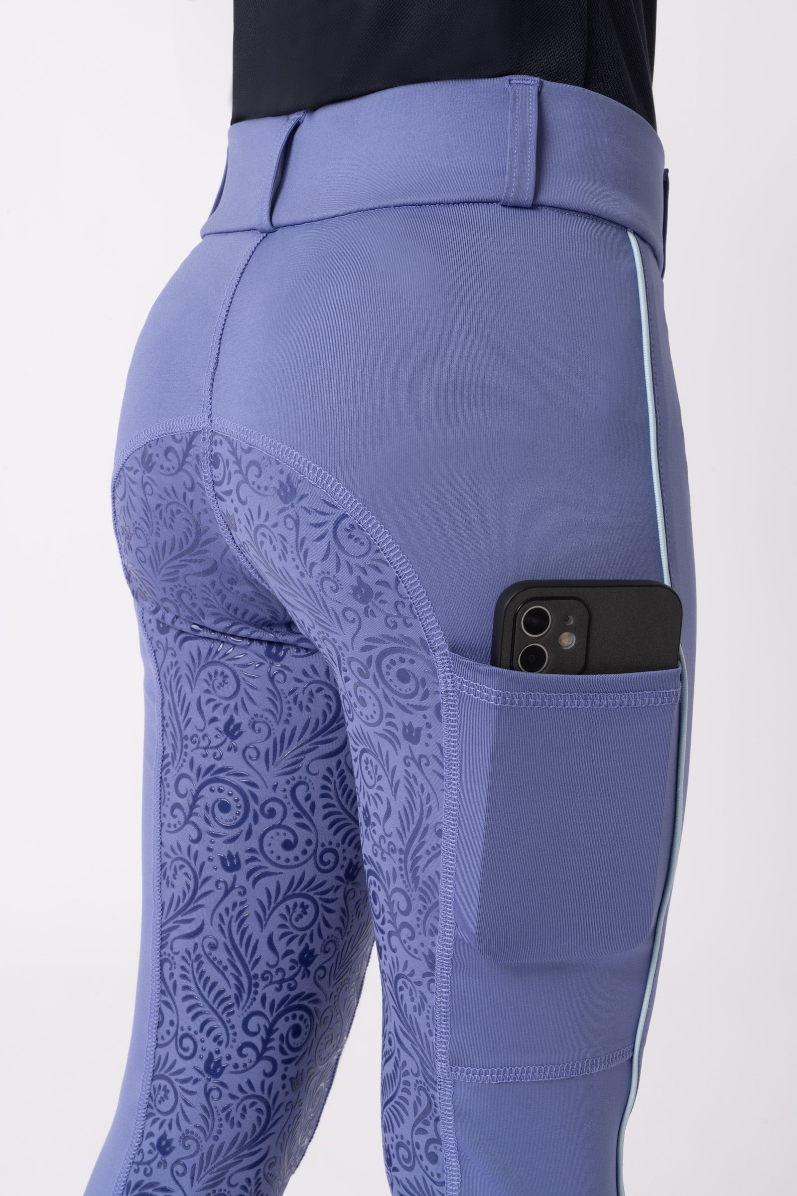 Horze Suna Kids' Full Grip Tights Kids Apparel