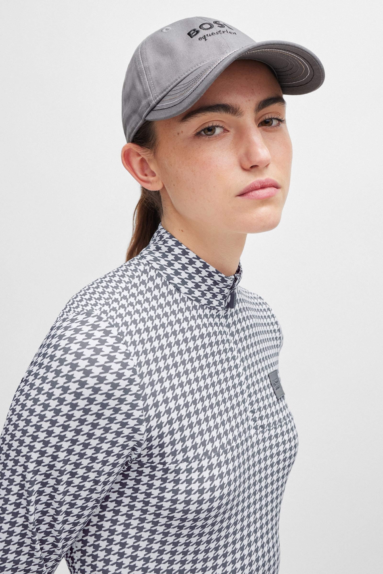 BOSS Equestrian Boss Cap Embroidery Accessories