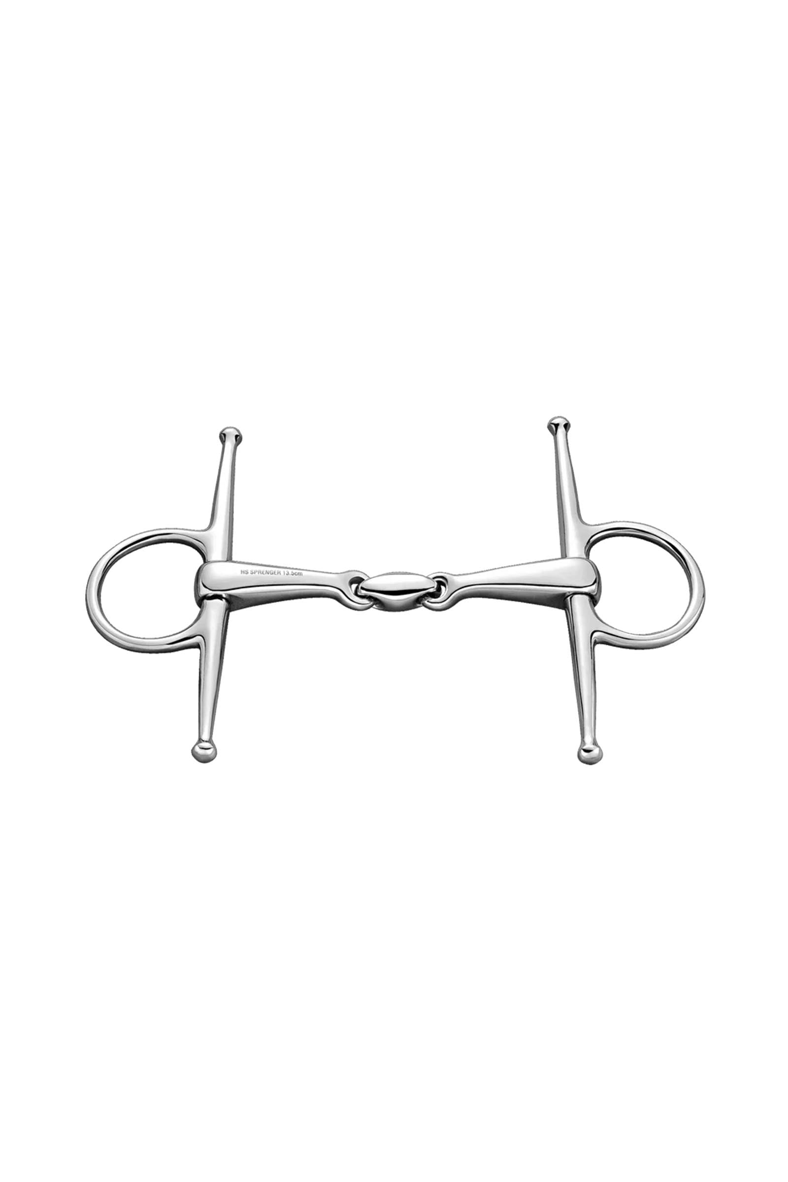 Sprenger morso a aste, doppio snodo, 14 mm, acciaio inox Boccaglio