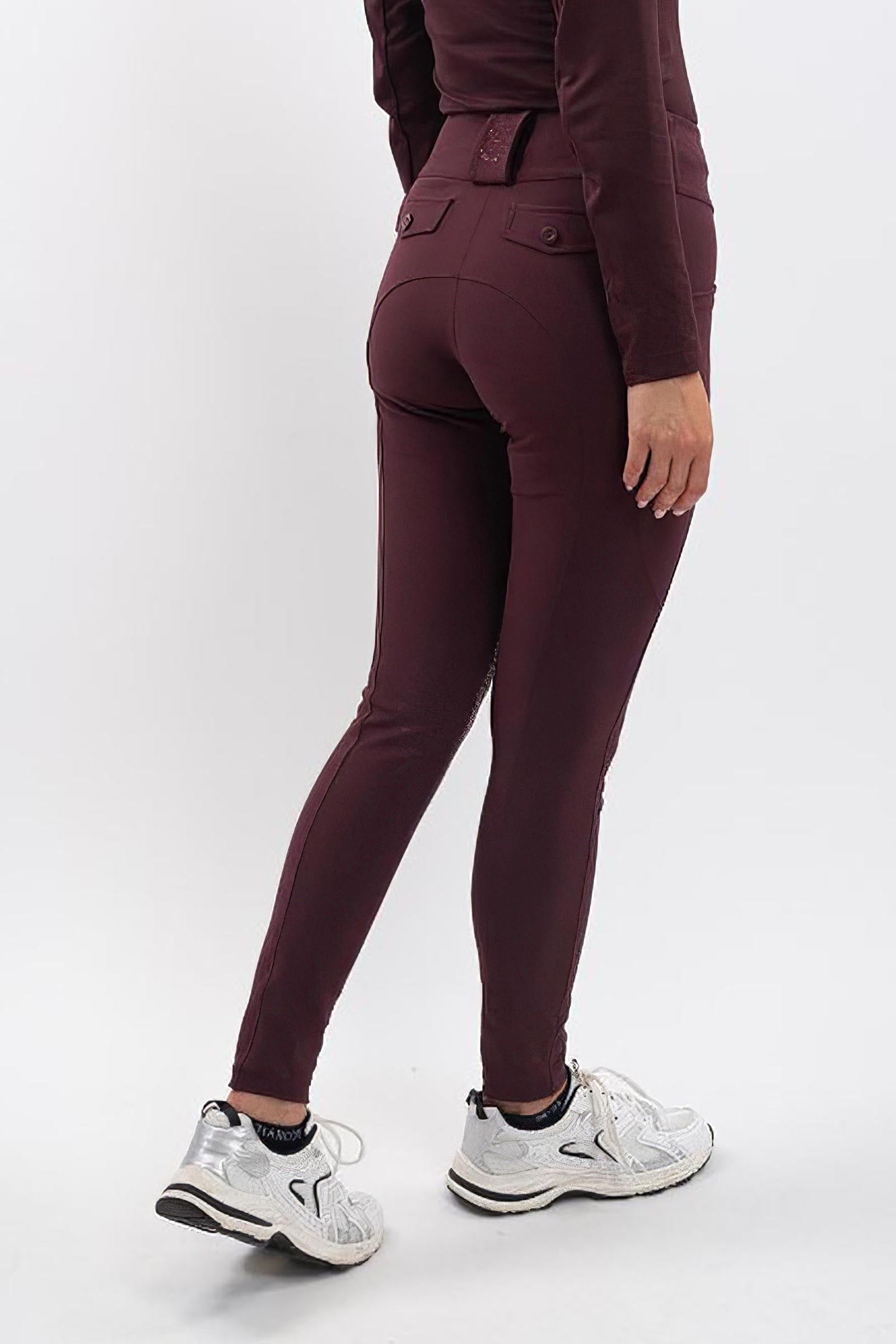 Harcour Luce pantaloni da equitazione donna con grip al ginocchio Womens Breeches