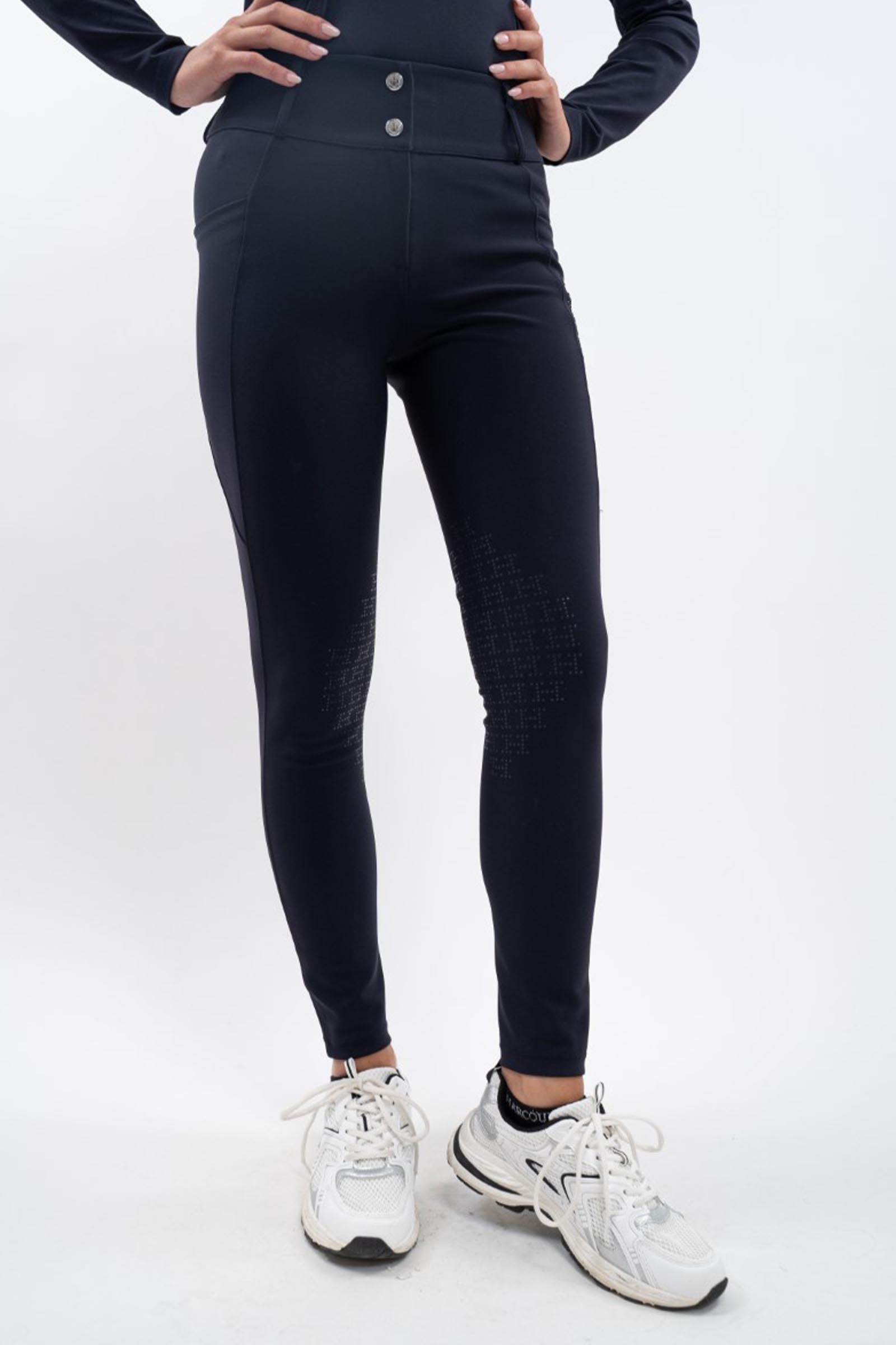 Harcour Luce pantaloni da equitazione donna con grip al ginocchio Womens Breeches