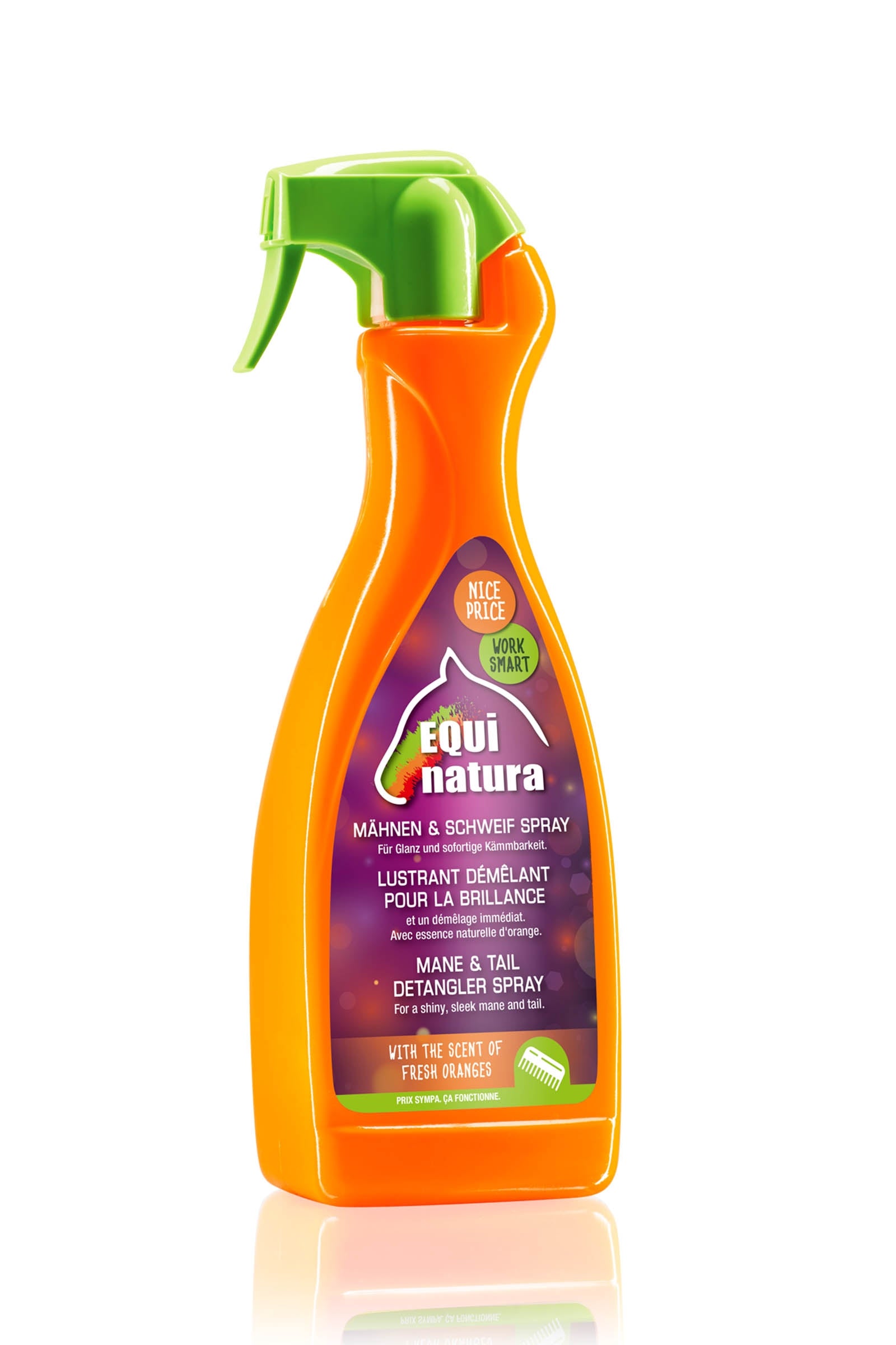 Equinatura Mane & Tail Detangler Spray, 1000 ml Prodotti per la salute