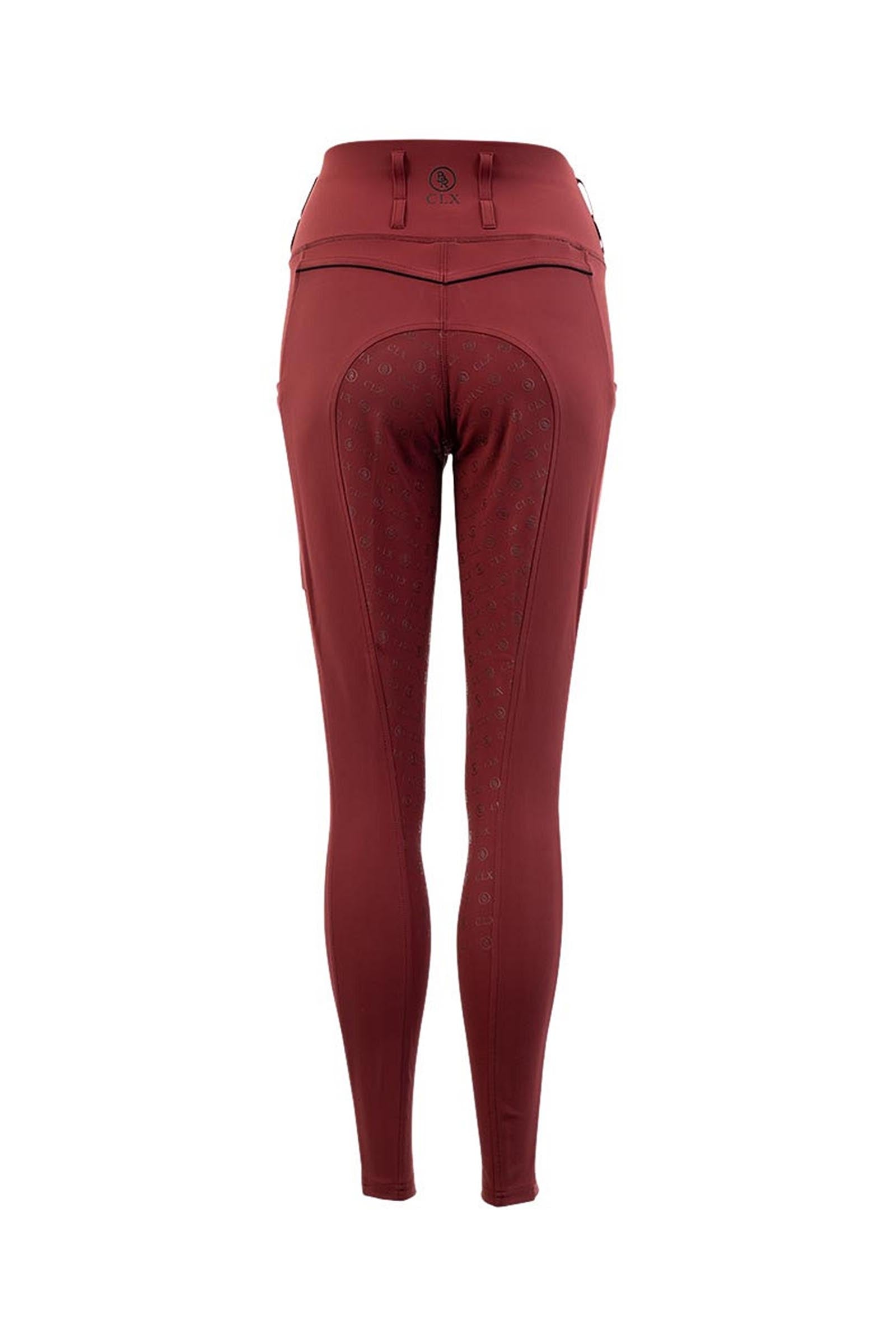 BR CLX dames rideleggings med full seat silikon grep Womens Breeches