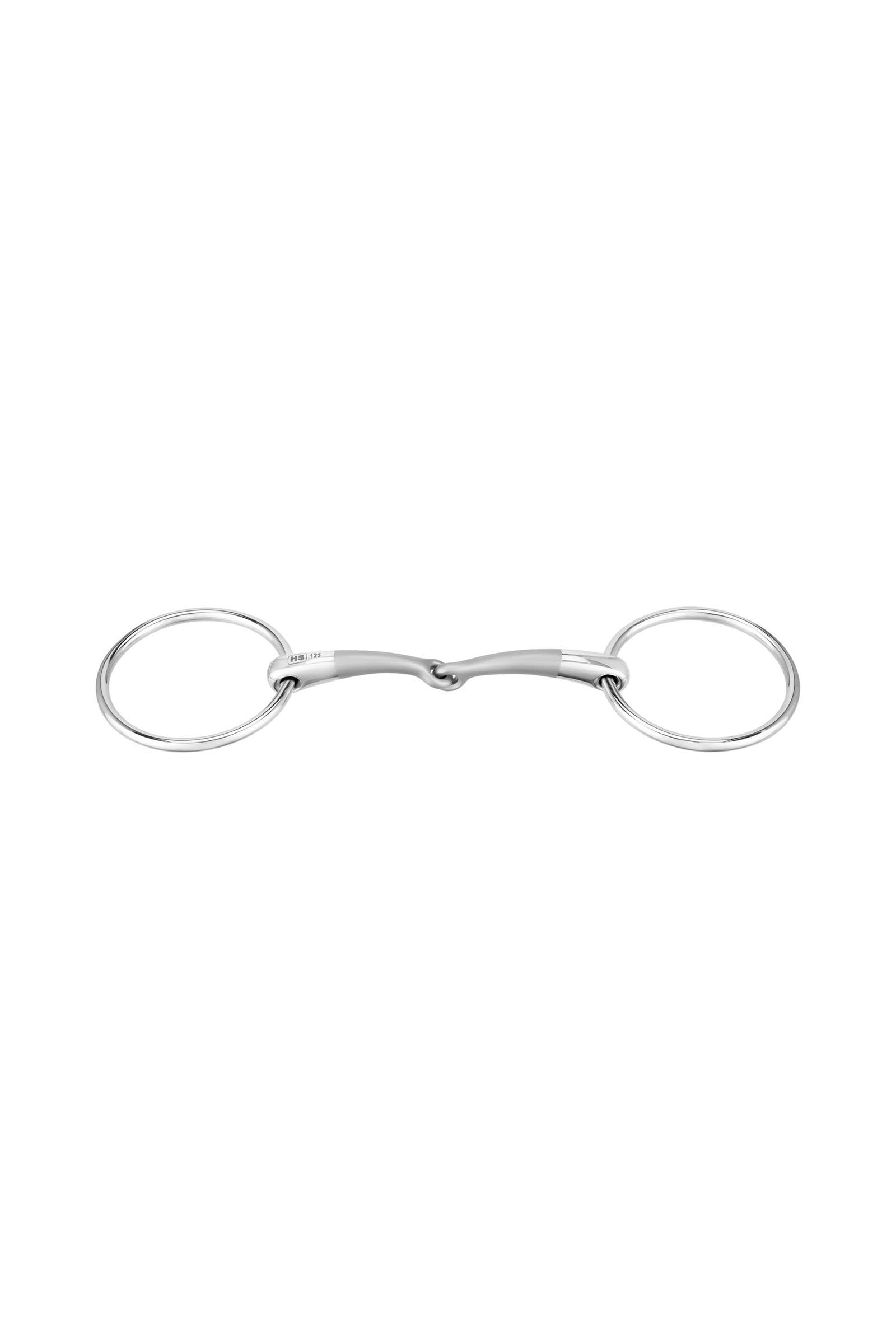 Sprenger Satinox filetto ad anelli liberi, snodato semplice, 12 mm, anello 70 mm, acciaio inox Boccaglio