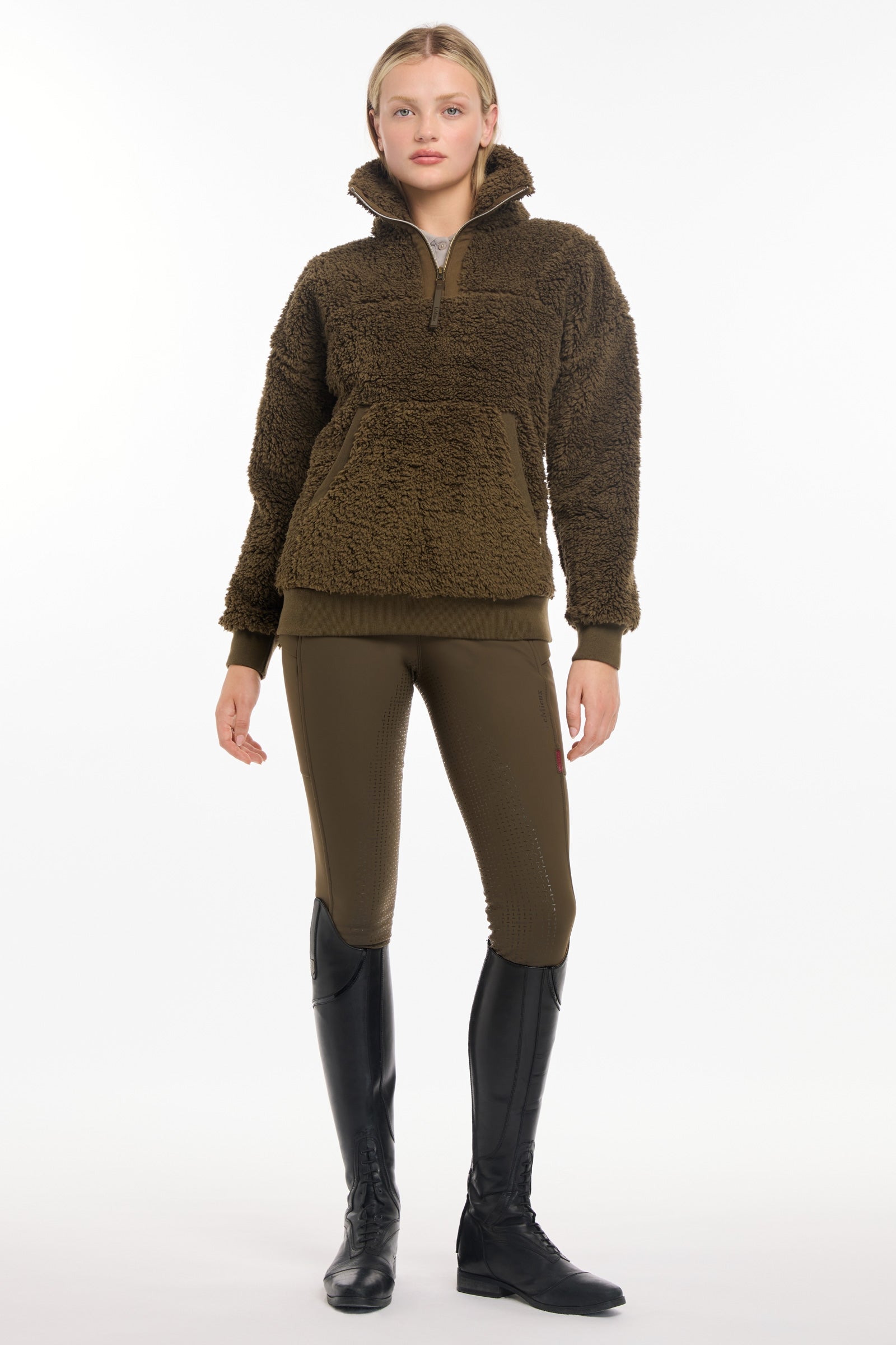 LeMieux Tara Women's Teddy Fleece Jacket Women’s Riding Clothing