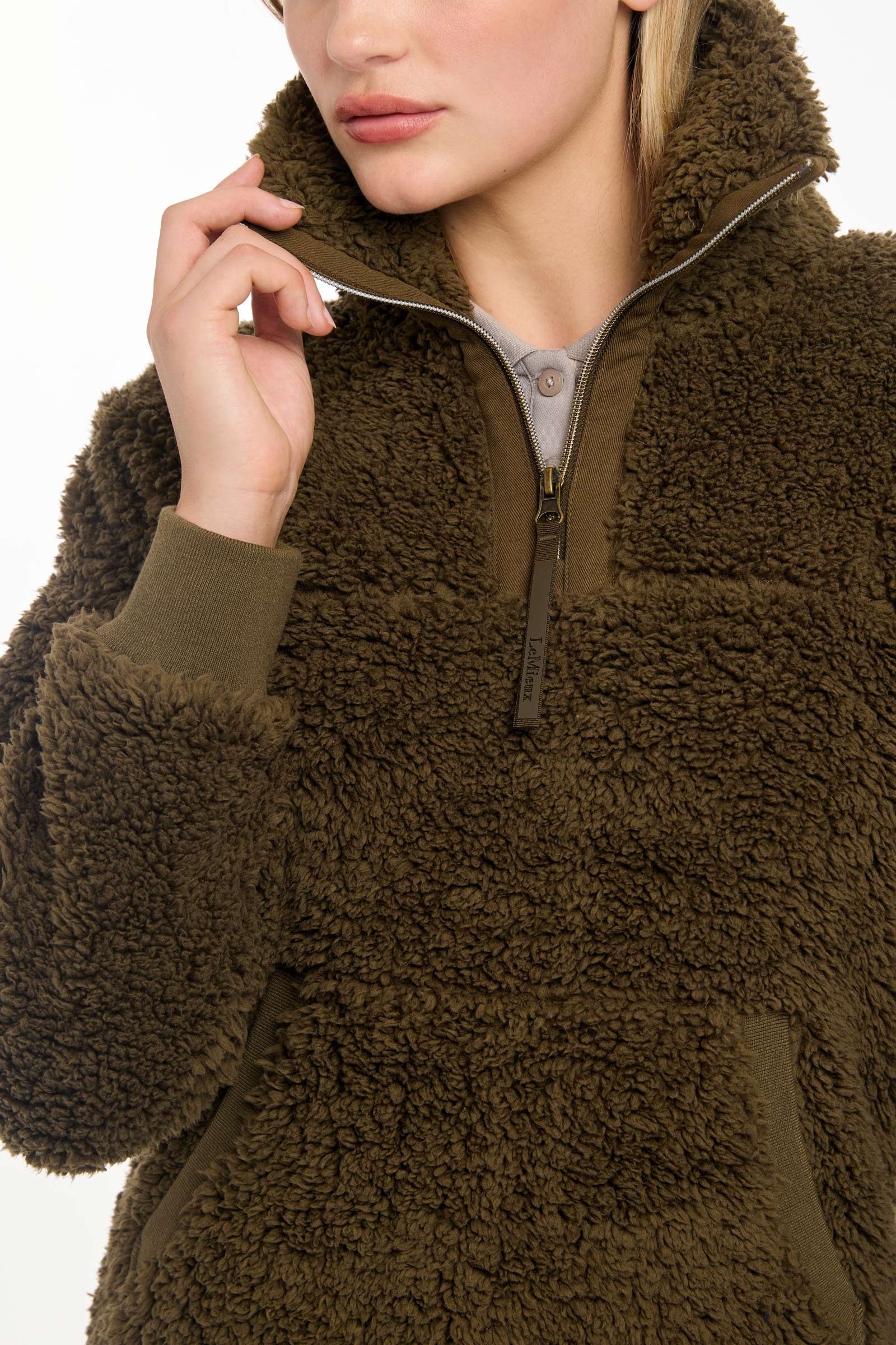 LeMieux Tara Women's Teddy Fleece Jacket Women’s Riding Clothing