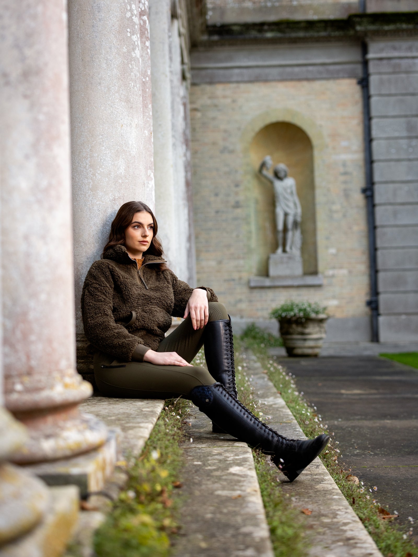 LeMieux Tara Women's Teddy Fleece Jacket Women’s Riding Clothing