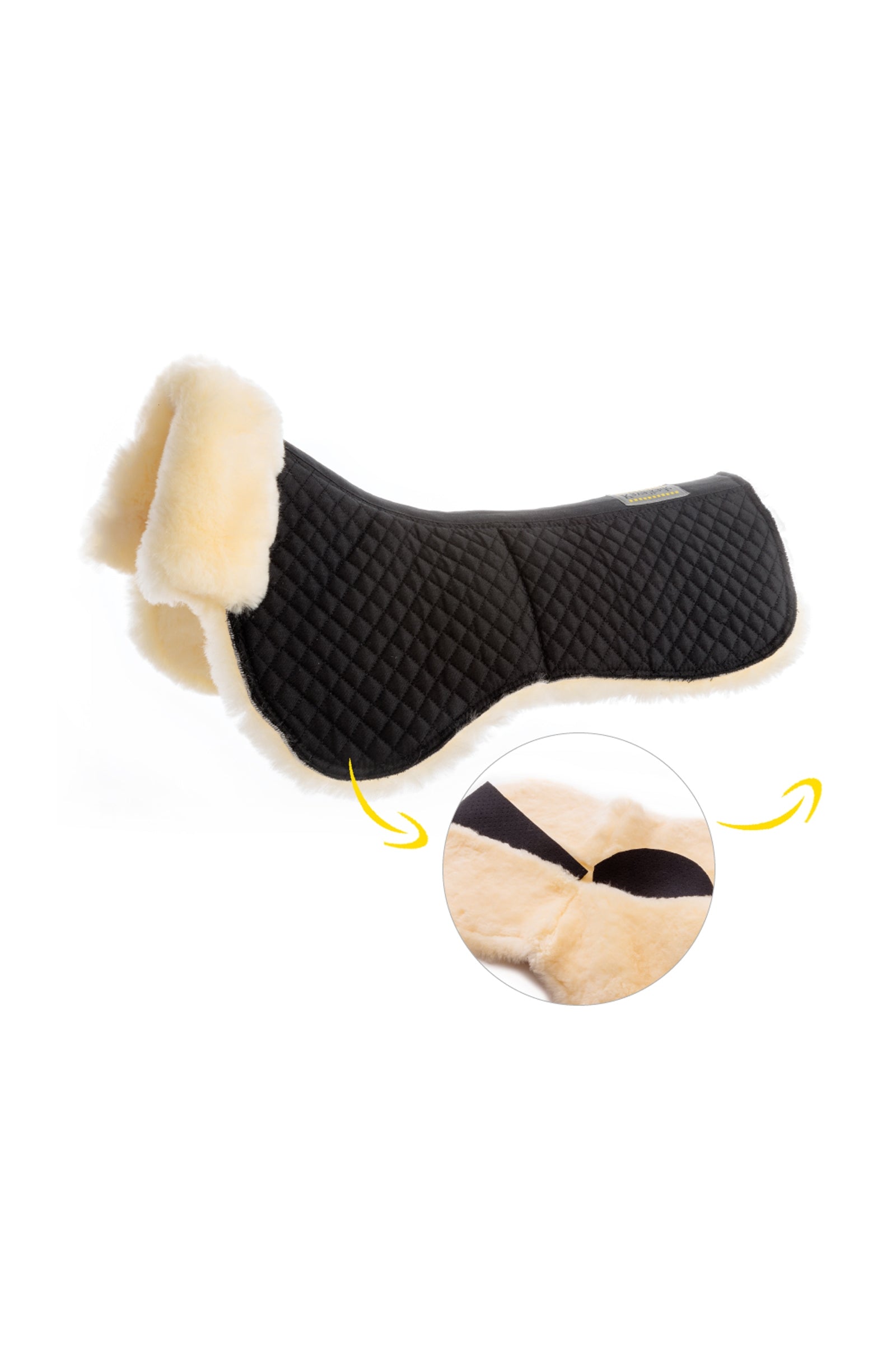 Kavalkade Sottosella in Panno di Pecora con Tasche Interni Sottosella