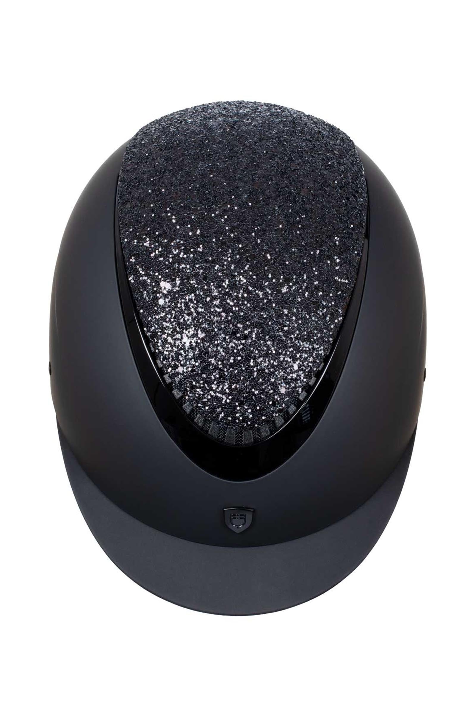 Equestro Narrow Visor Helmet With Rhinestones En 1384-2023 Homologation Safety Equipment