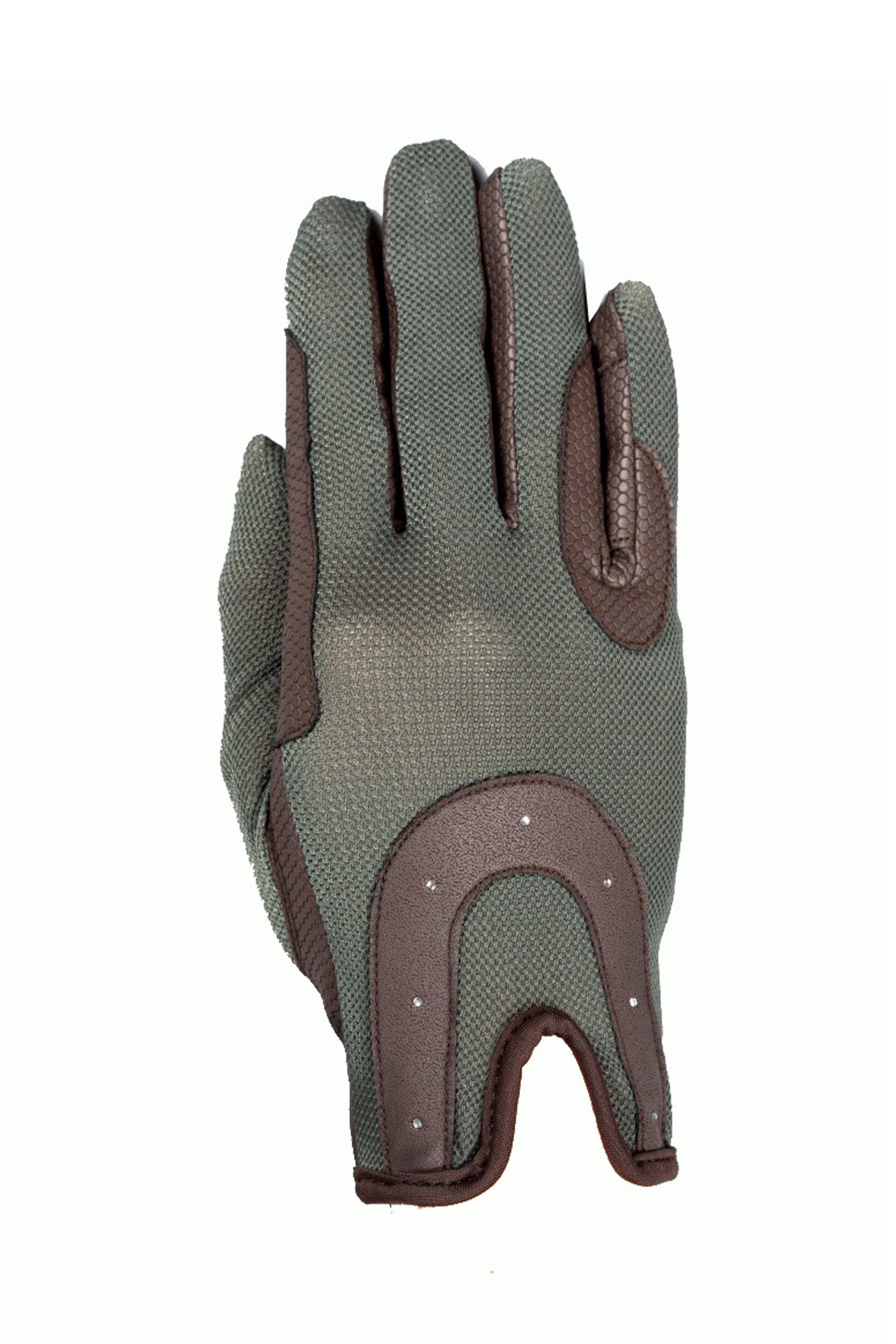 RSL GOOD LUCK guanti da equitazione con dorso in mesh Guanti