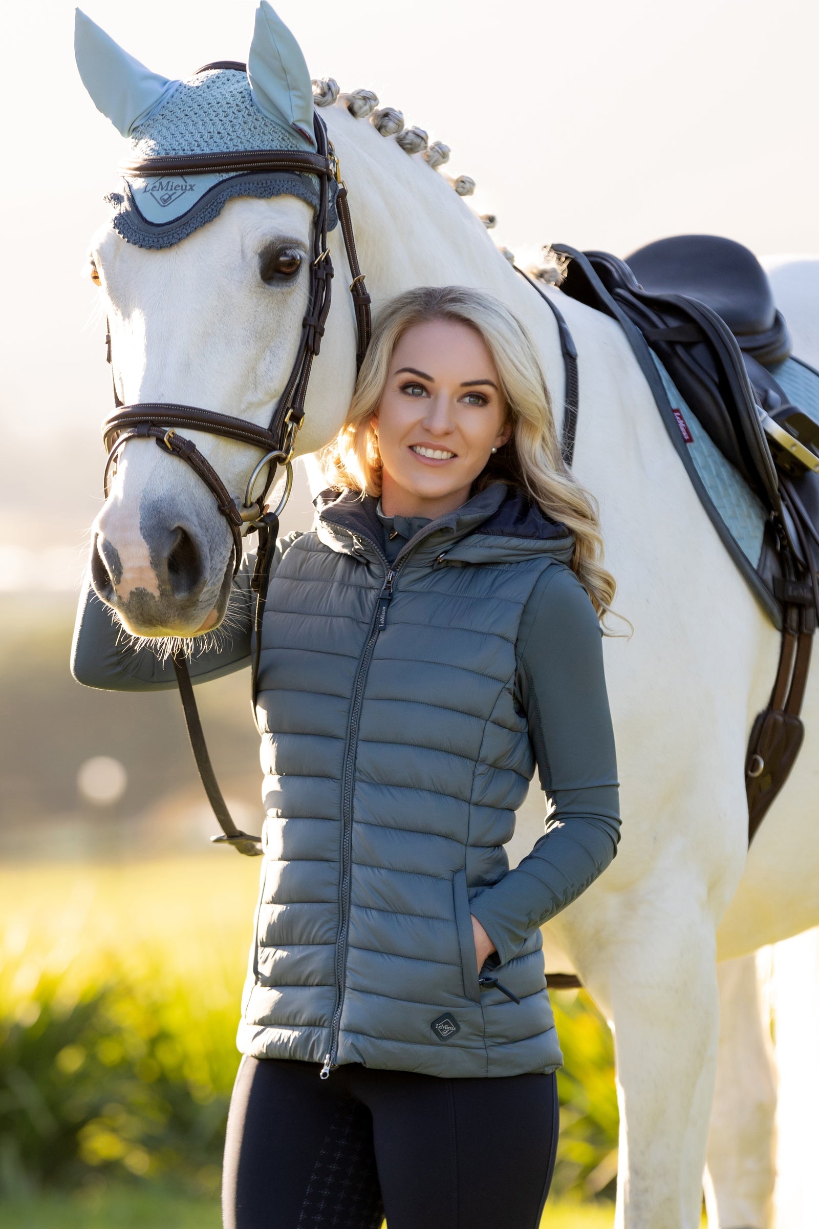 LeMieux Classic Fly Hood Saddle Pads