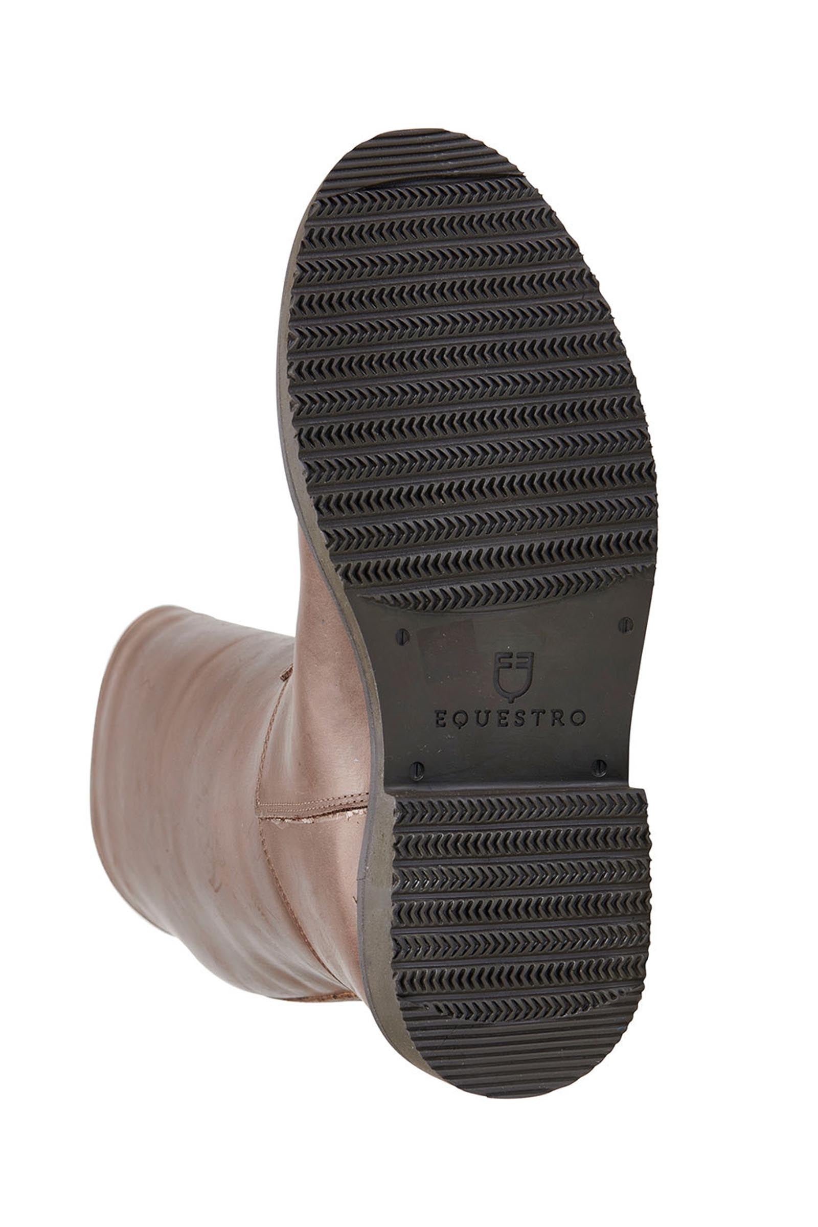 Equestro Unisex Boots With Breathable Inner Lining Riding Boots & Riding Shoes