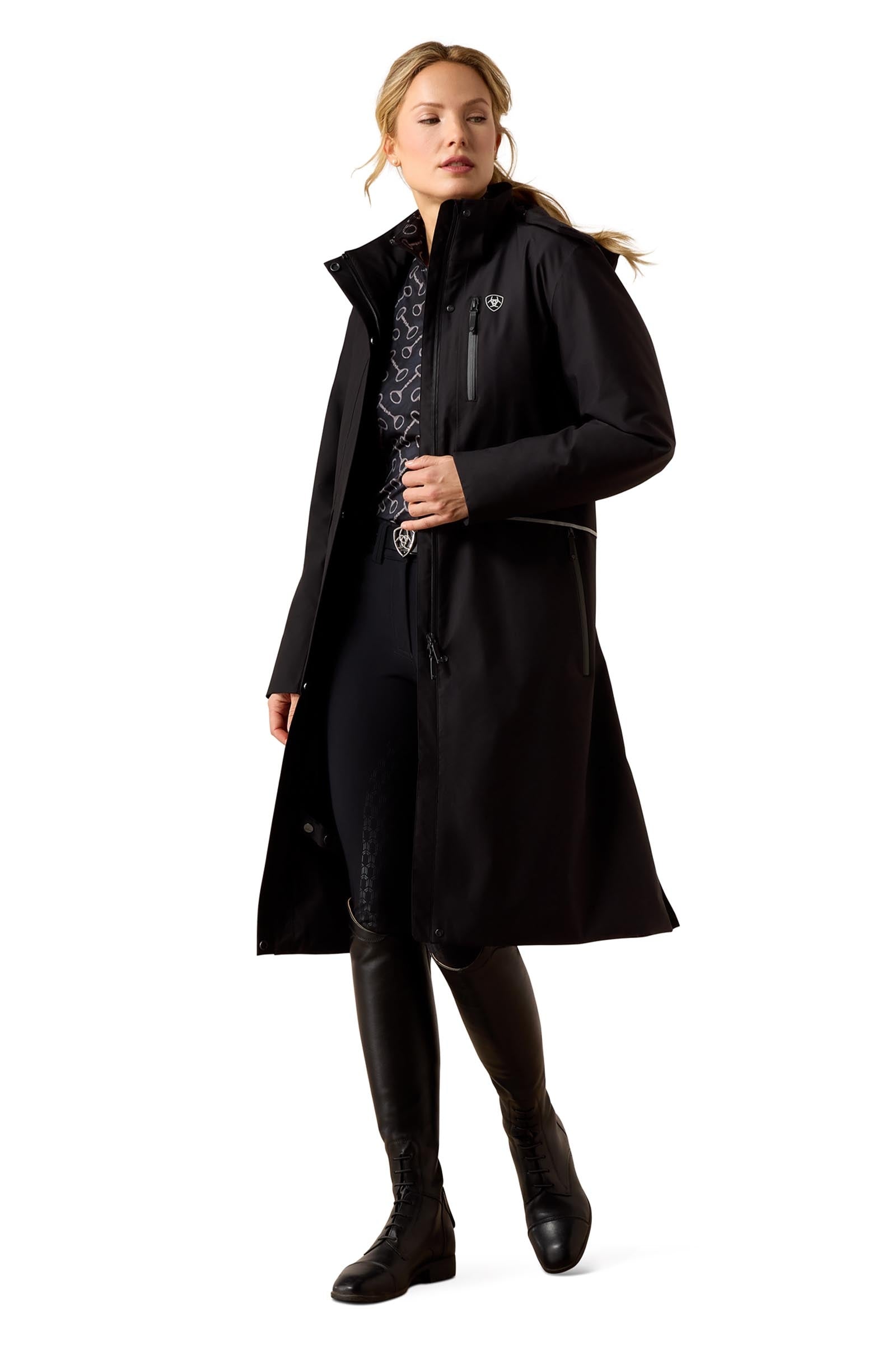 Ariat Donna Cappotto impermeabile Long Rider Abbigliamento da donna