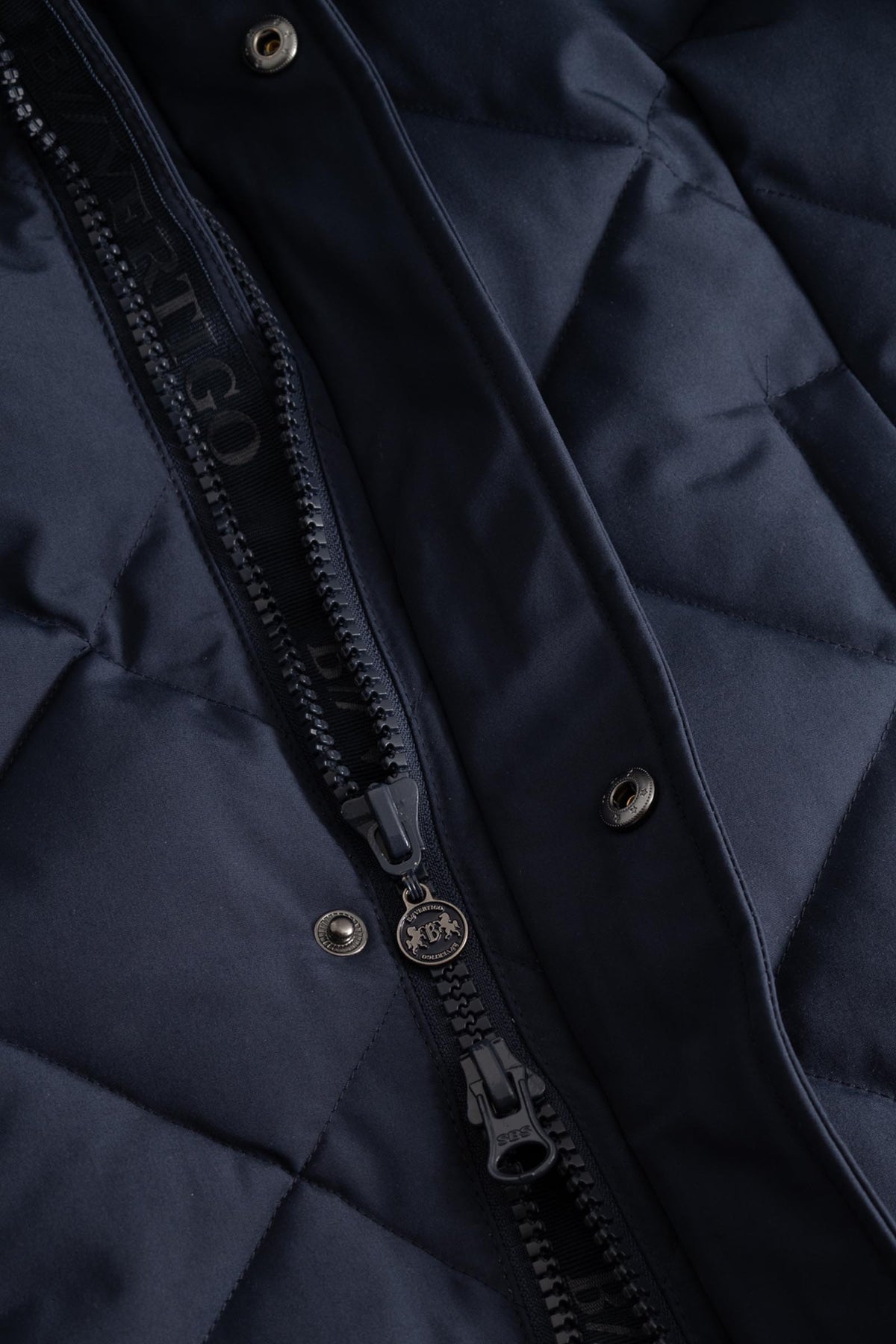 B Vertigo Gem Waxy Women's Padded Long Coat Women’s Riding Clothing