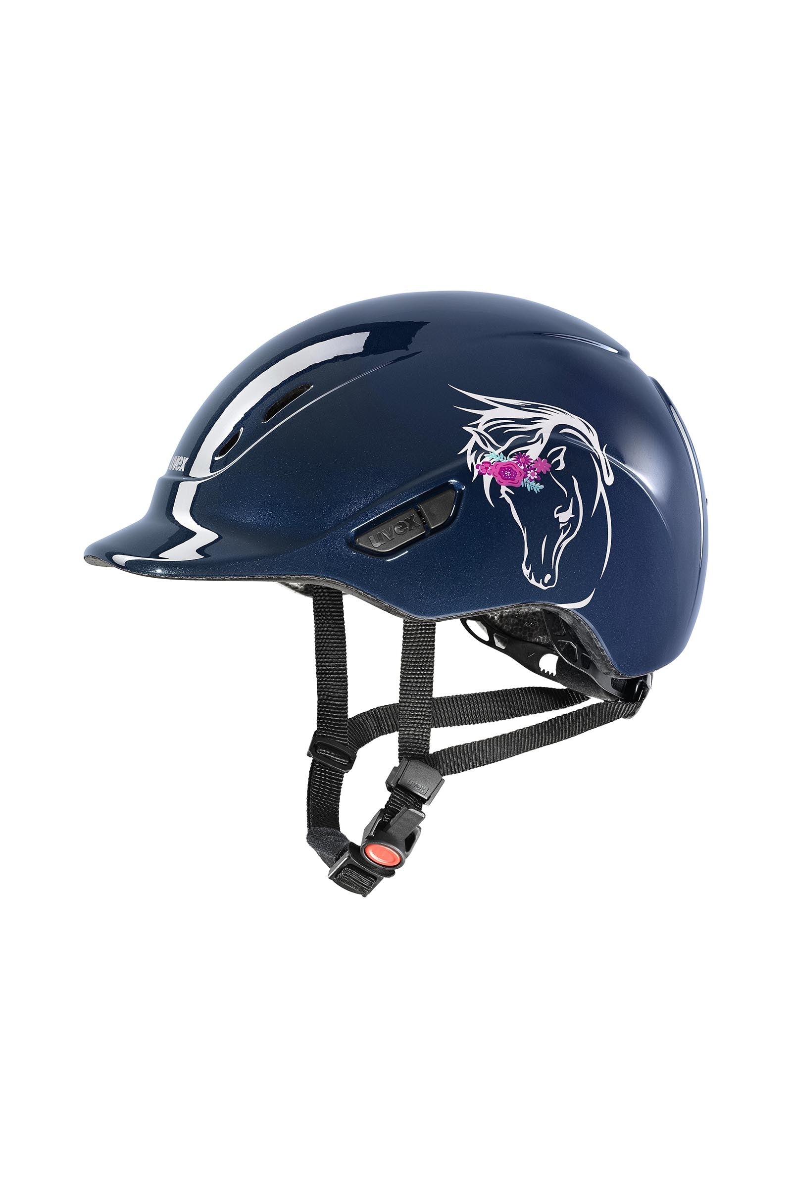 Uvex Kidoxx Dekor casco da equitazione per bambini Attrezzatura di sicurezza