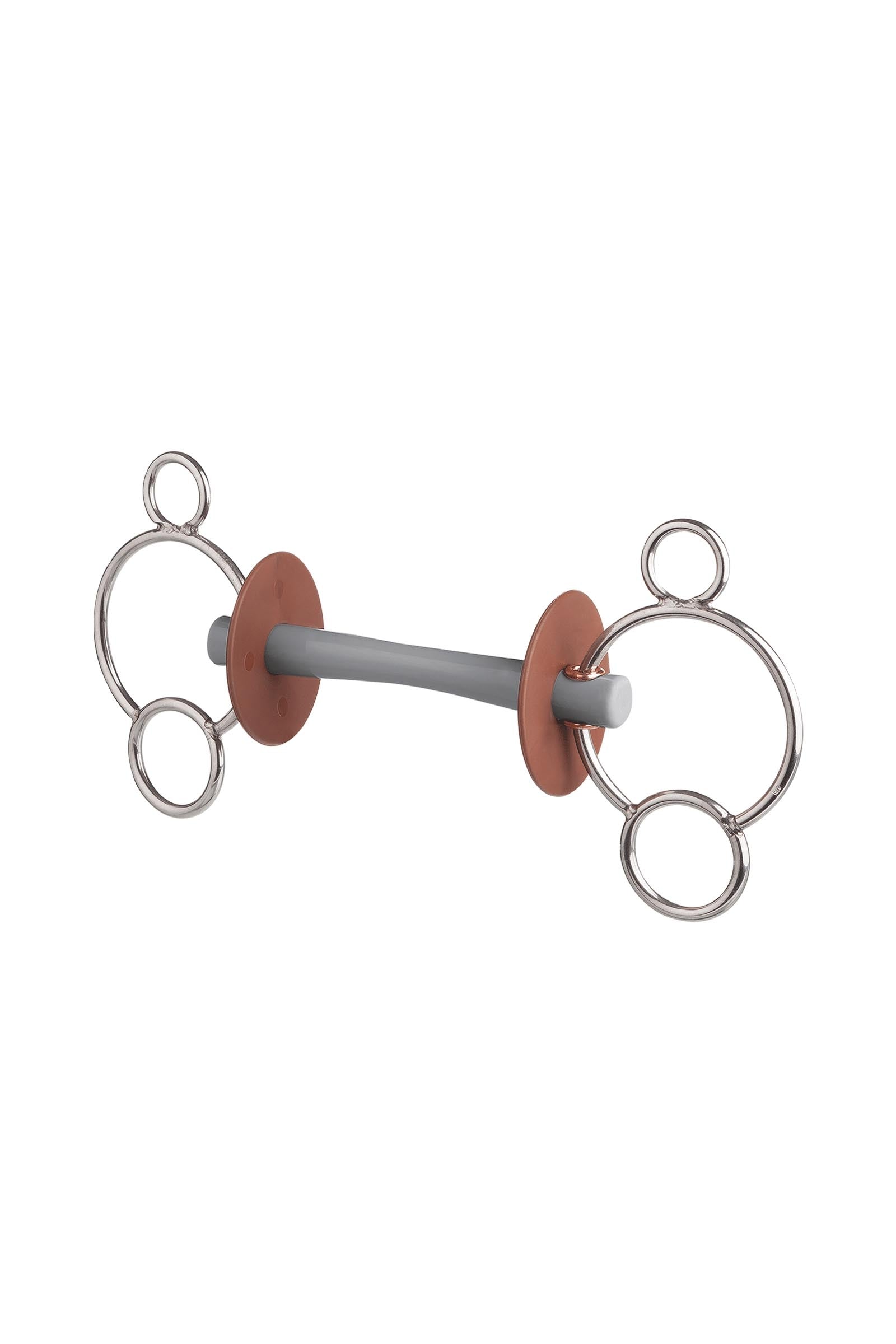 Beris 3 Ring Bit, Comfort Bar, Soft Horse Bits
