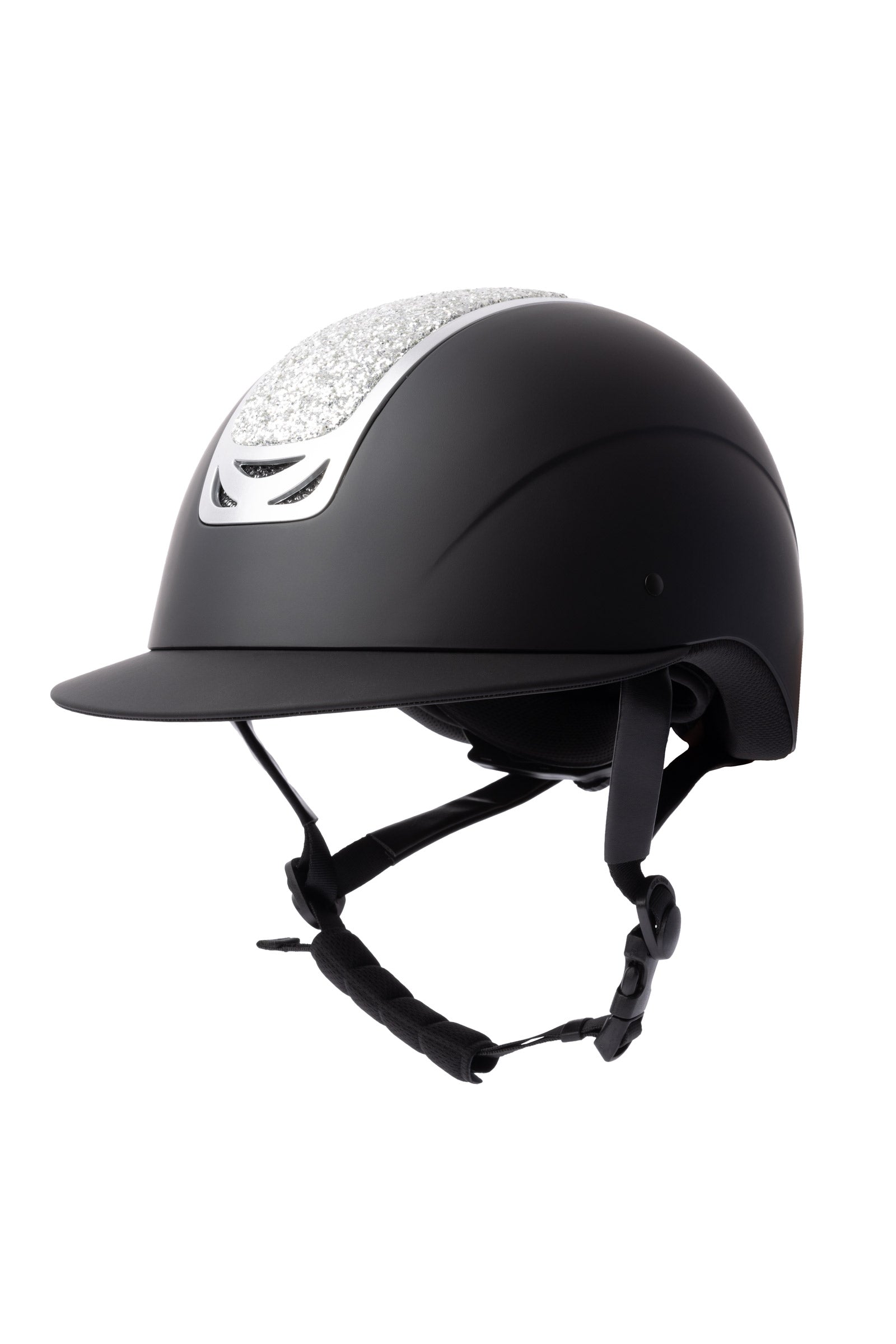 Horze Arix II Casco da equitazione con ornamento in cristallo Attrezzatura di sicurezza