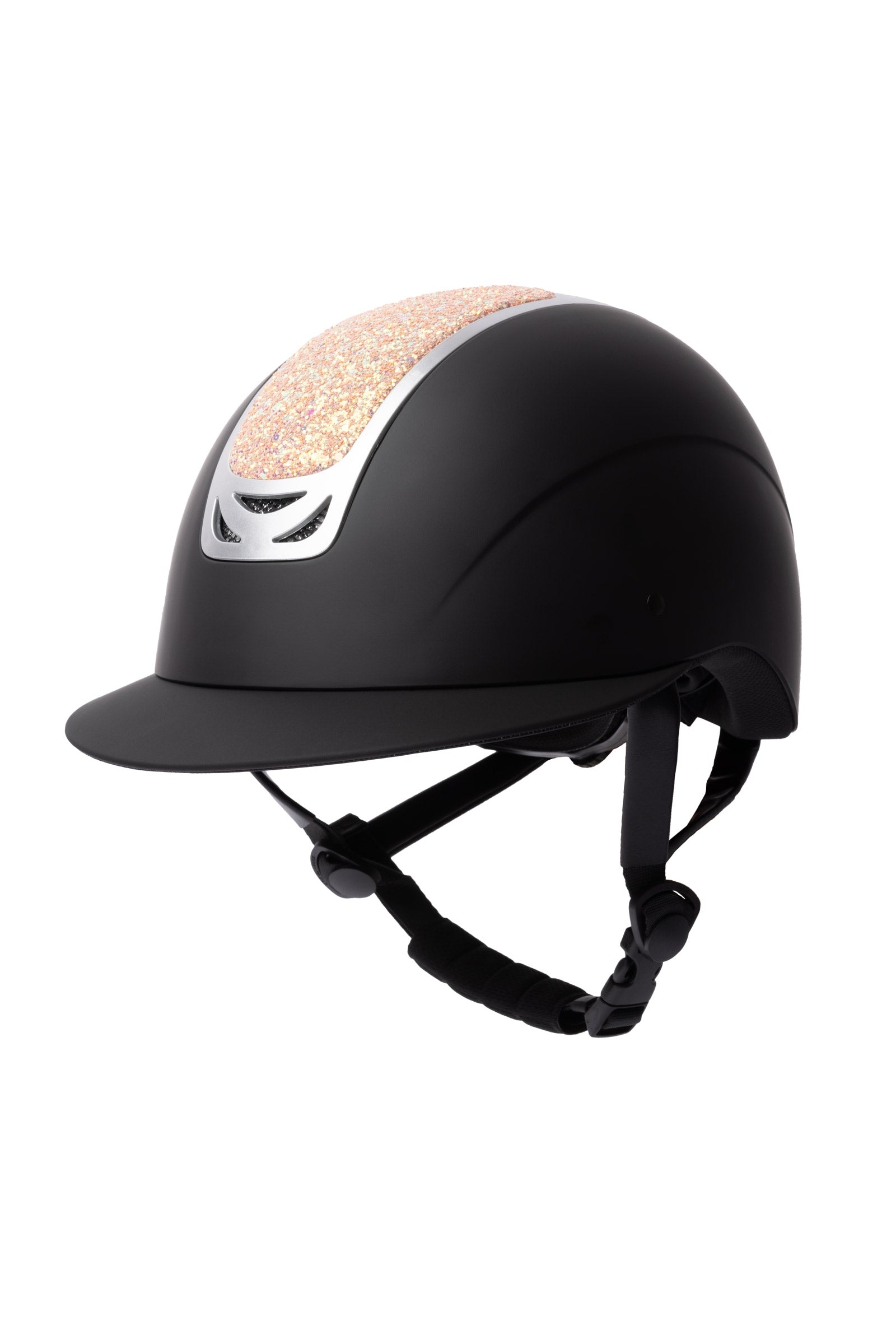 Horze Arix II Casco da equitazione con ornamento in cristallo Attrezzatura di sicurezza
