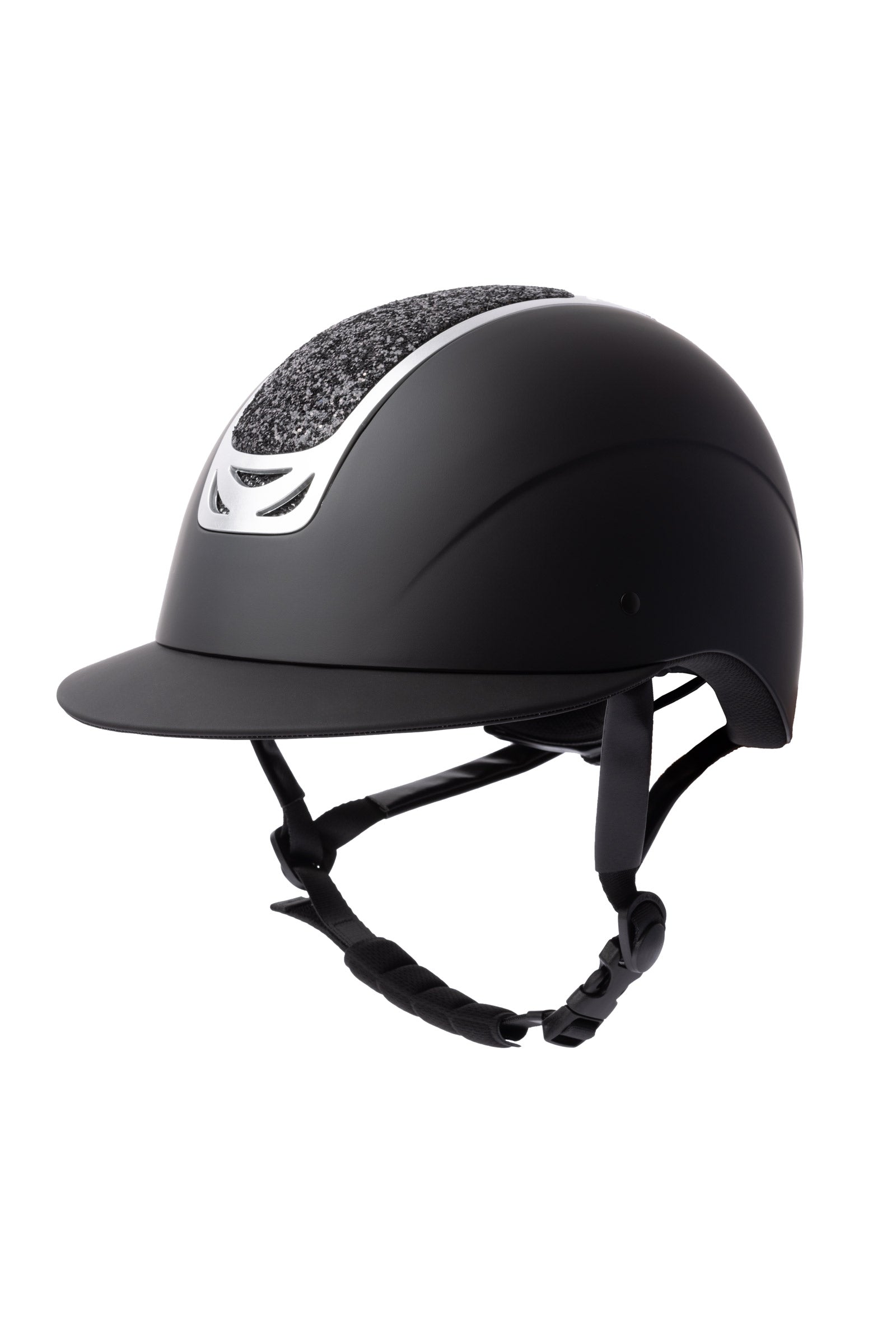 Horze Arix II Casco da equitazione con ornamento in cristallo Attrezzatura di sicurezza