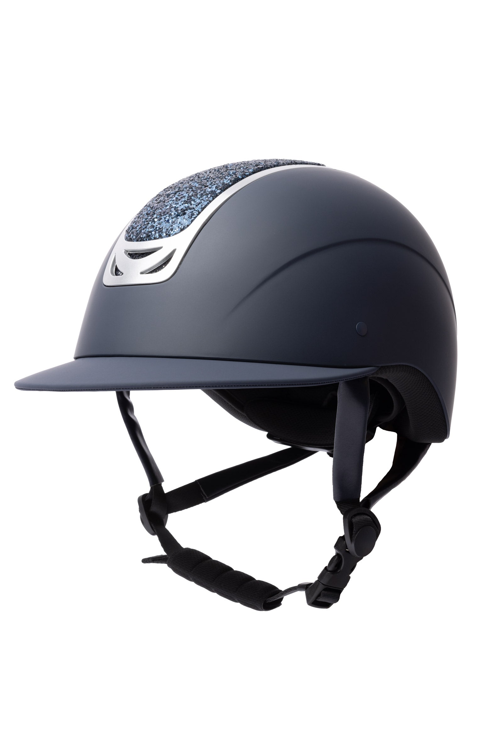 Horze Arix II Casco da equitazione con ornamento in cristallo Attrezzatura di sicurezza